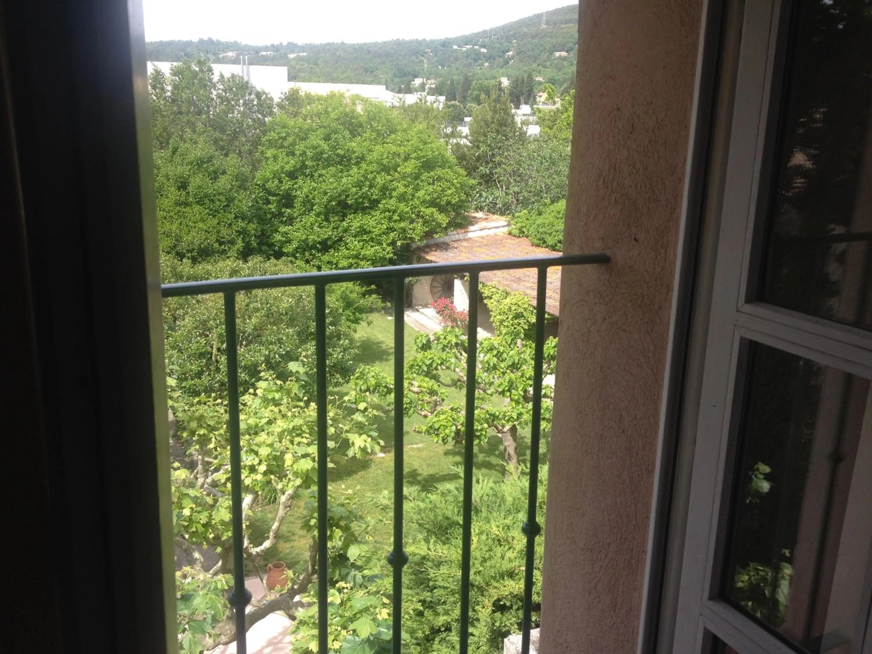 View (from property/room) in L'Abri du Poète