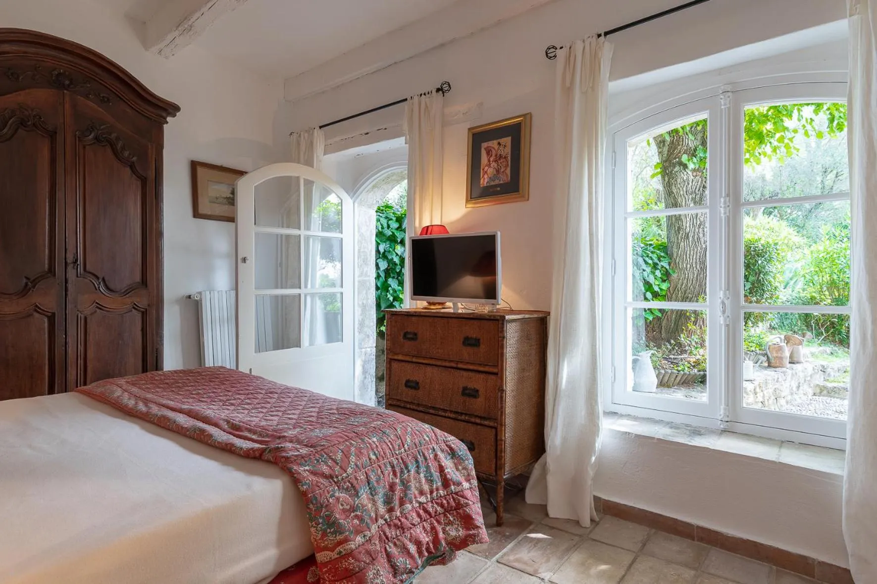 Bed in Le MAS des BANYONS