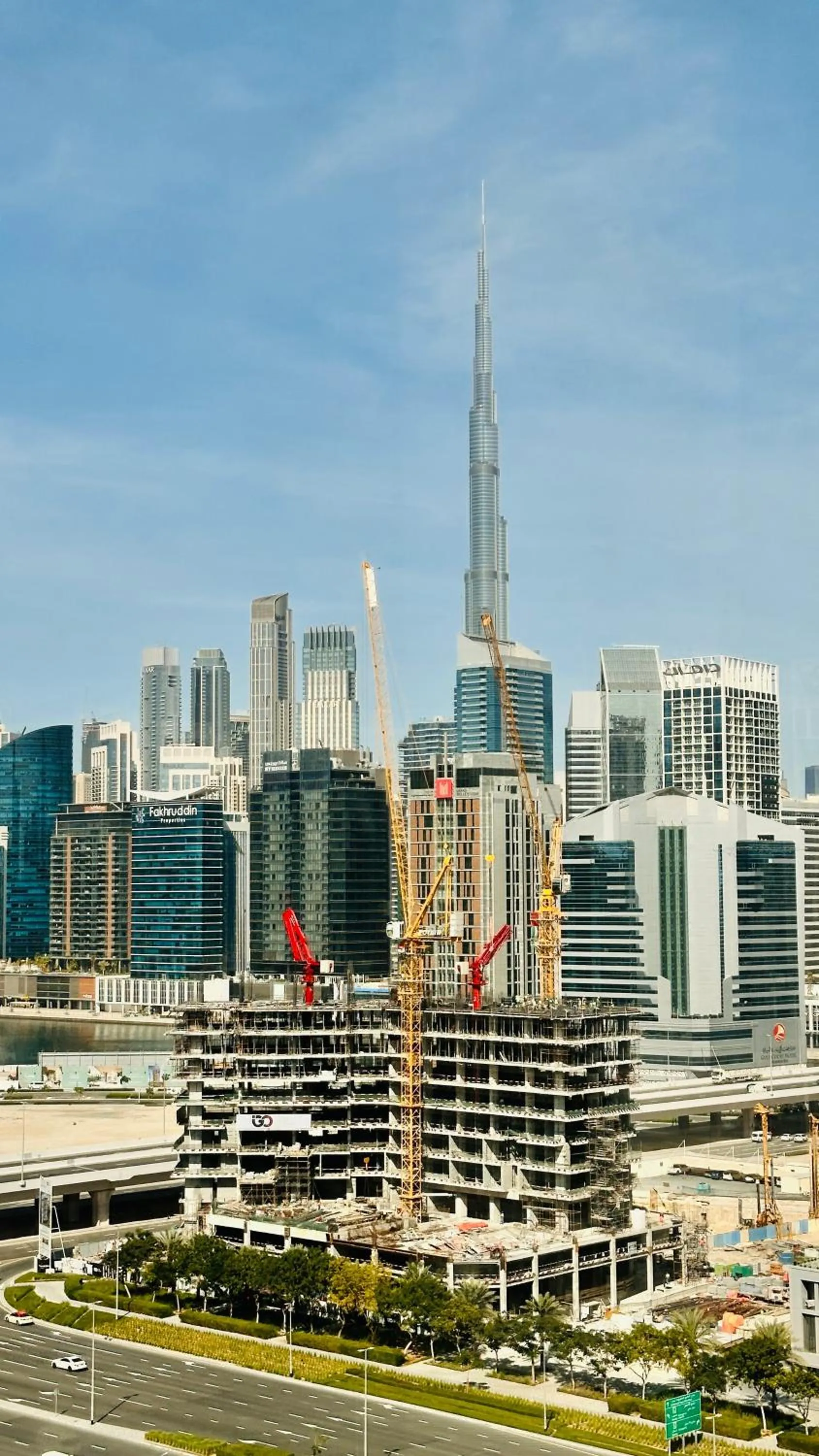 Facade/entrance in Luxurious Studio Apartment Burj View with Balcony Free Parking by Belvilla