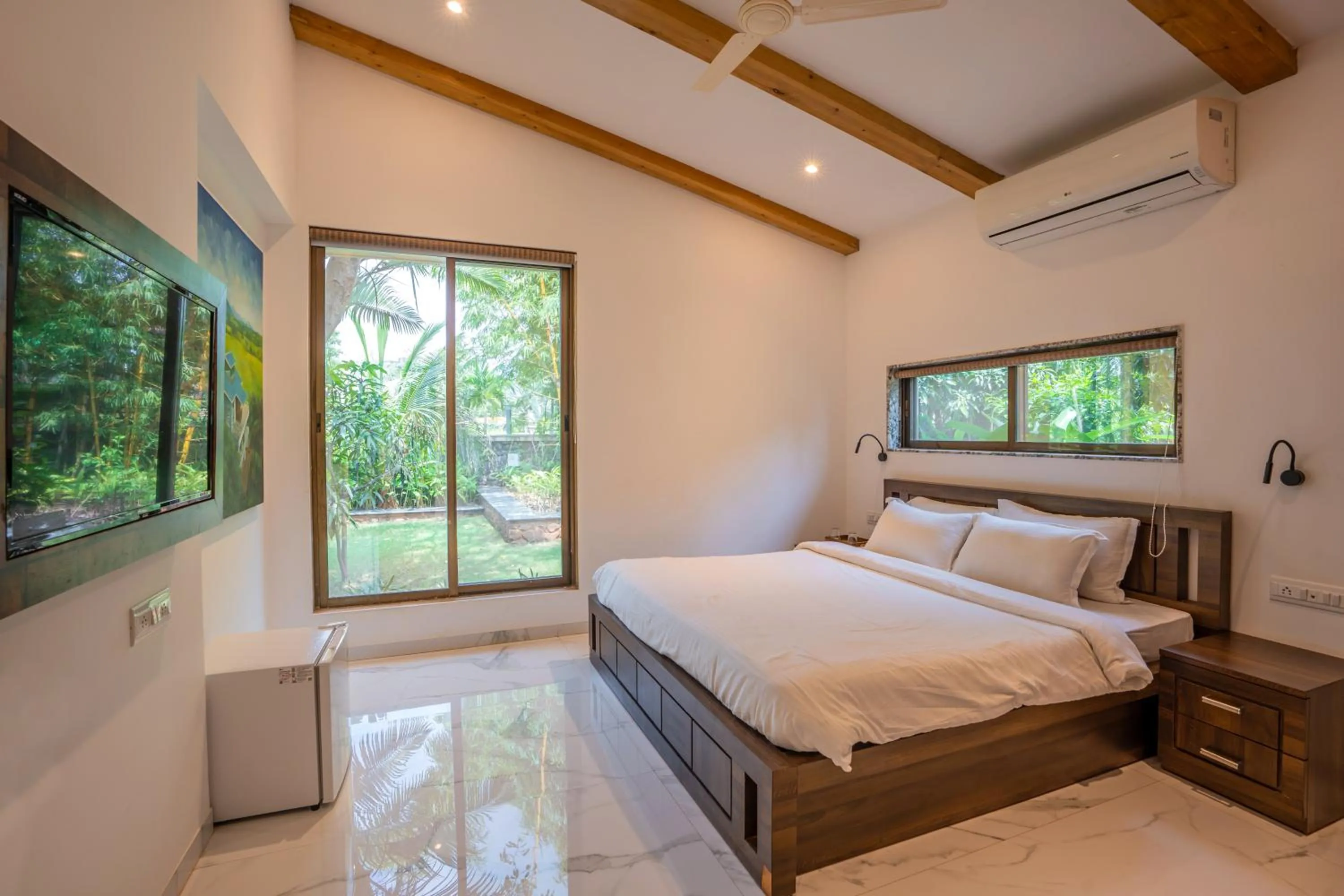 Bed in Energise Soul Retreat By ELIVAAS, Trimbakeshwar Nashik