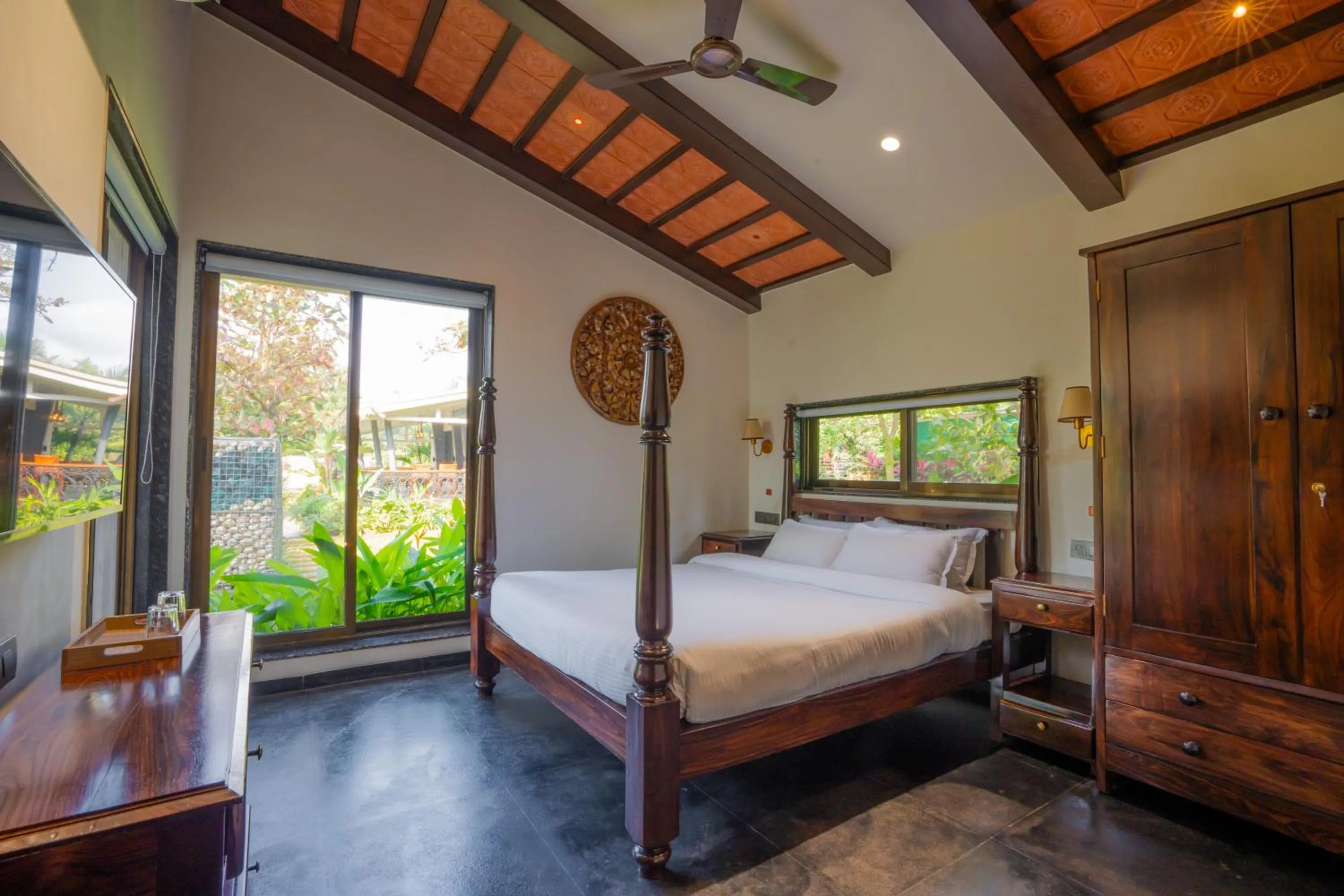 Bed in Energise Soul Retreat By ELIVAAS, Trimbakeshwar Nashik