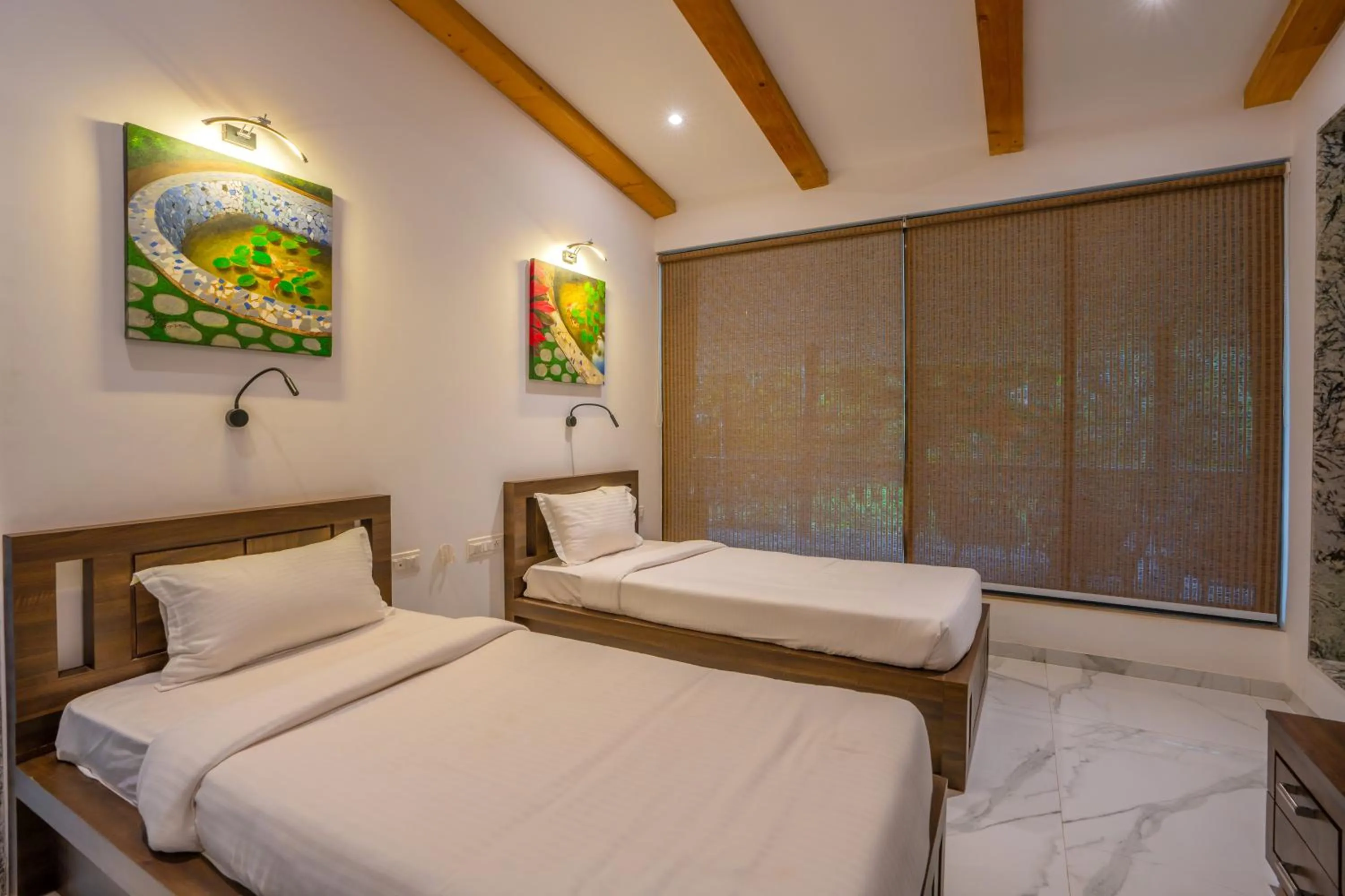 Bed in Energise Soul Retreat By ELIVAAS, Trimbakeshwar Nashik