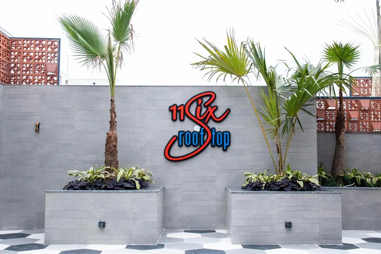 Pool view in HOTEL LAKE VIEW