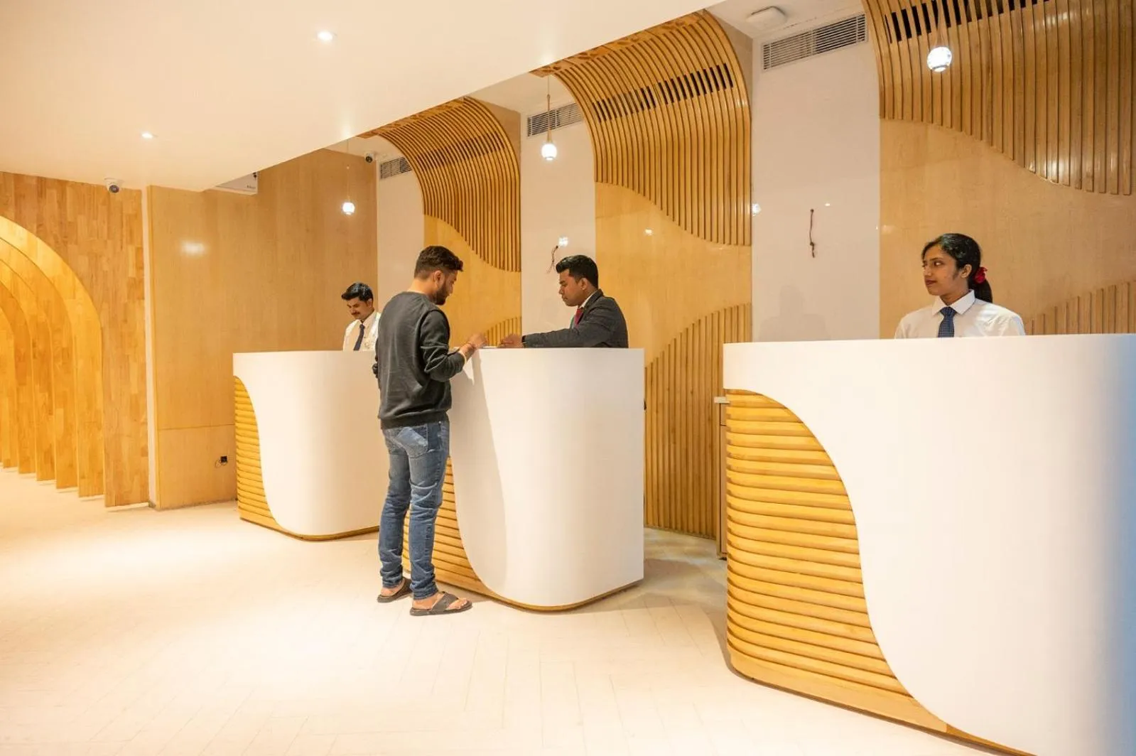 Lobby or reception in HOTEL LAKE VIEW