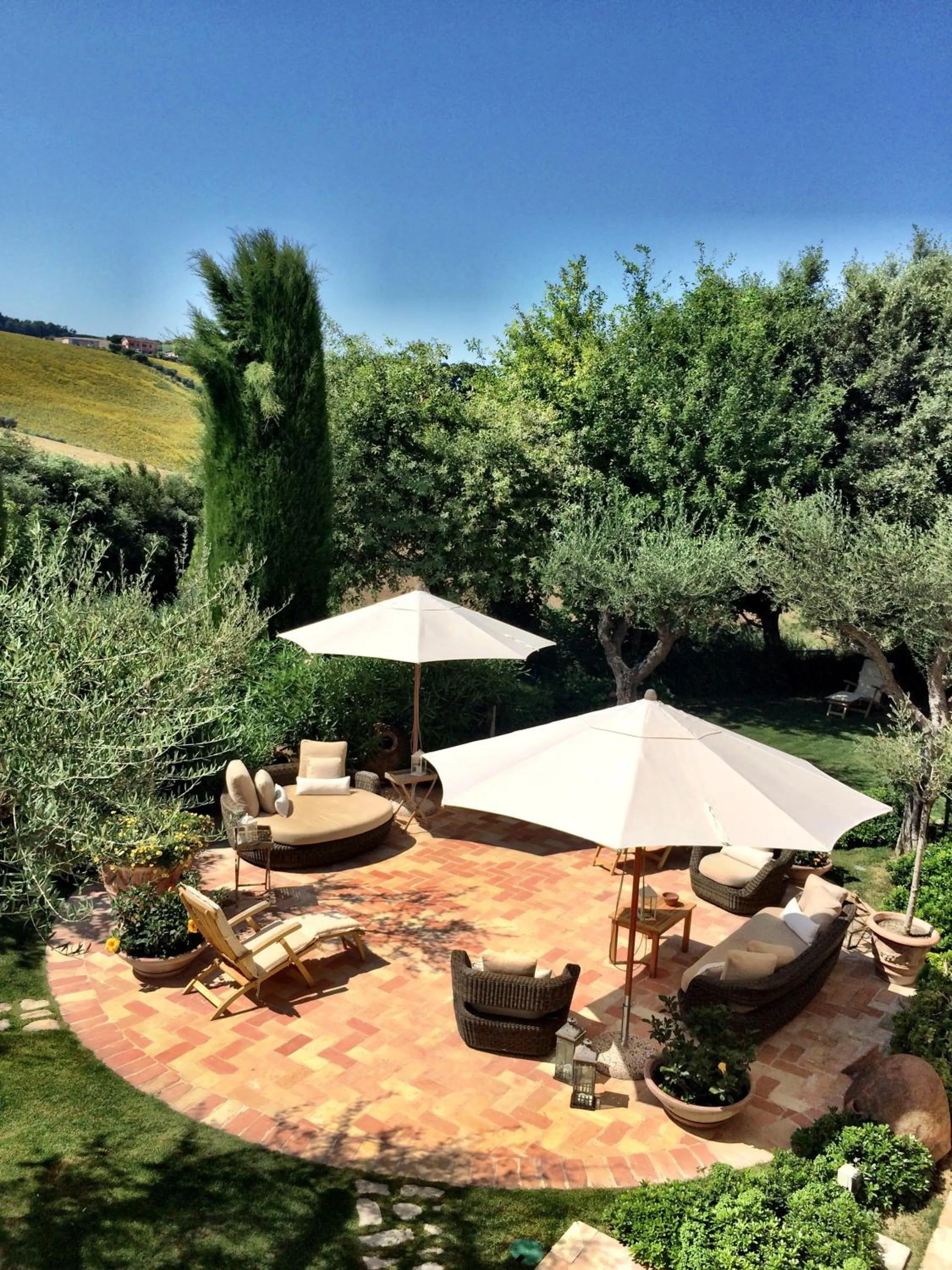 Facade/entrance in Monterosato Country House