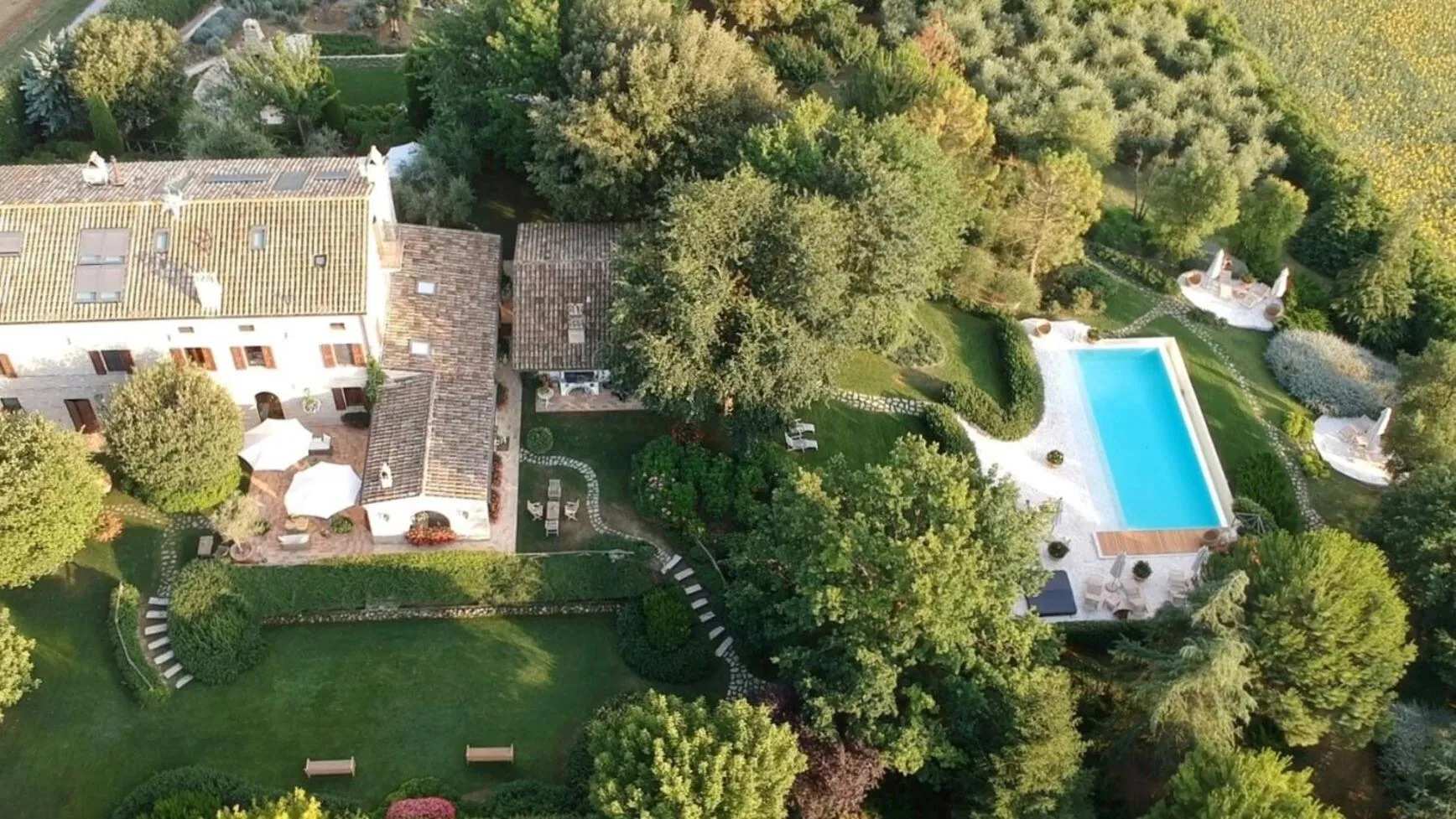 Garden in Monterosato Country House