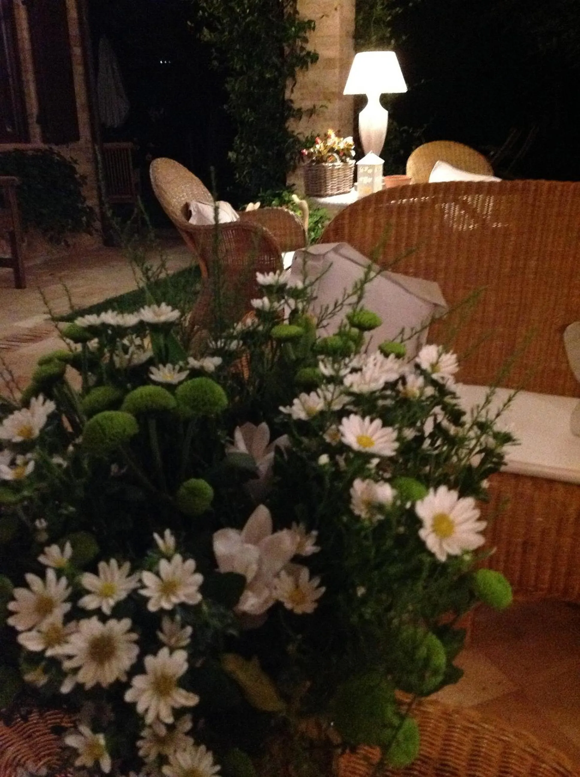 Patio in Monterosato Country House