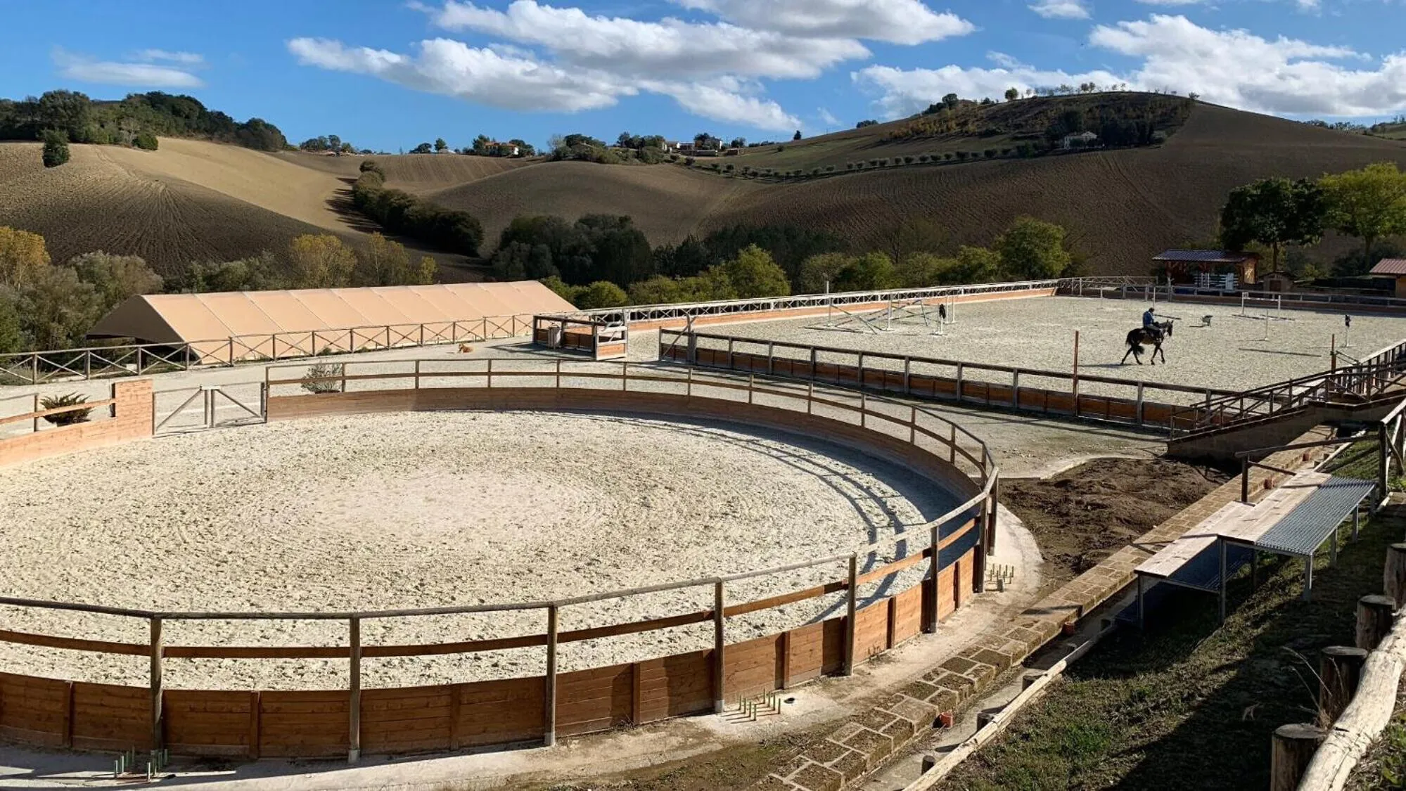 Natural landscape in Monterosato Country House
