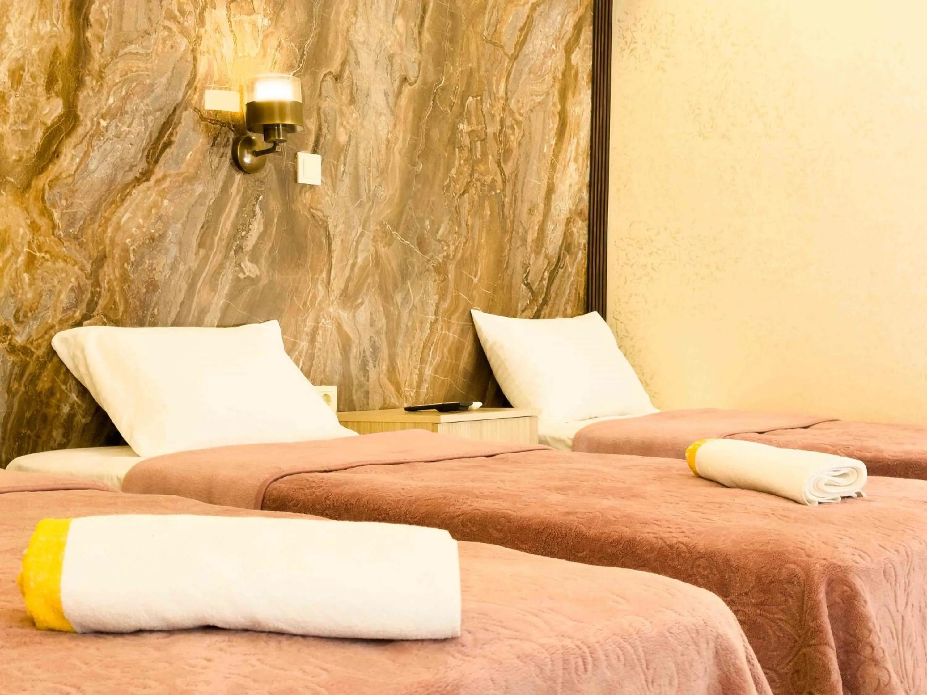 Bed in Öz Dünya Hotel