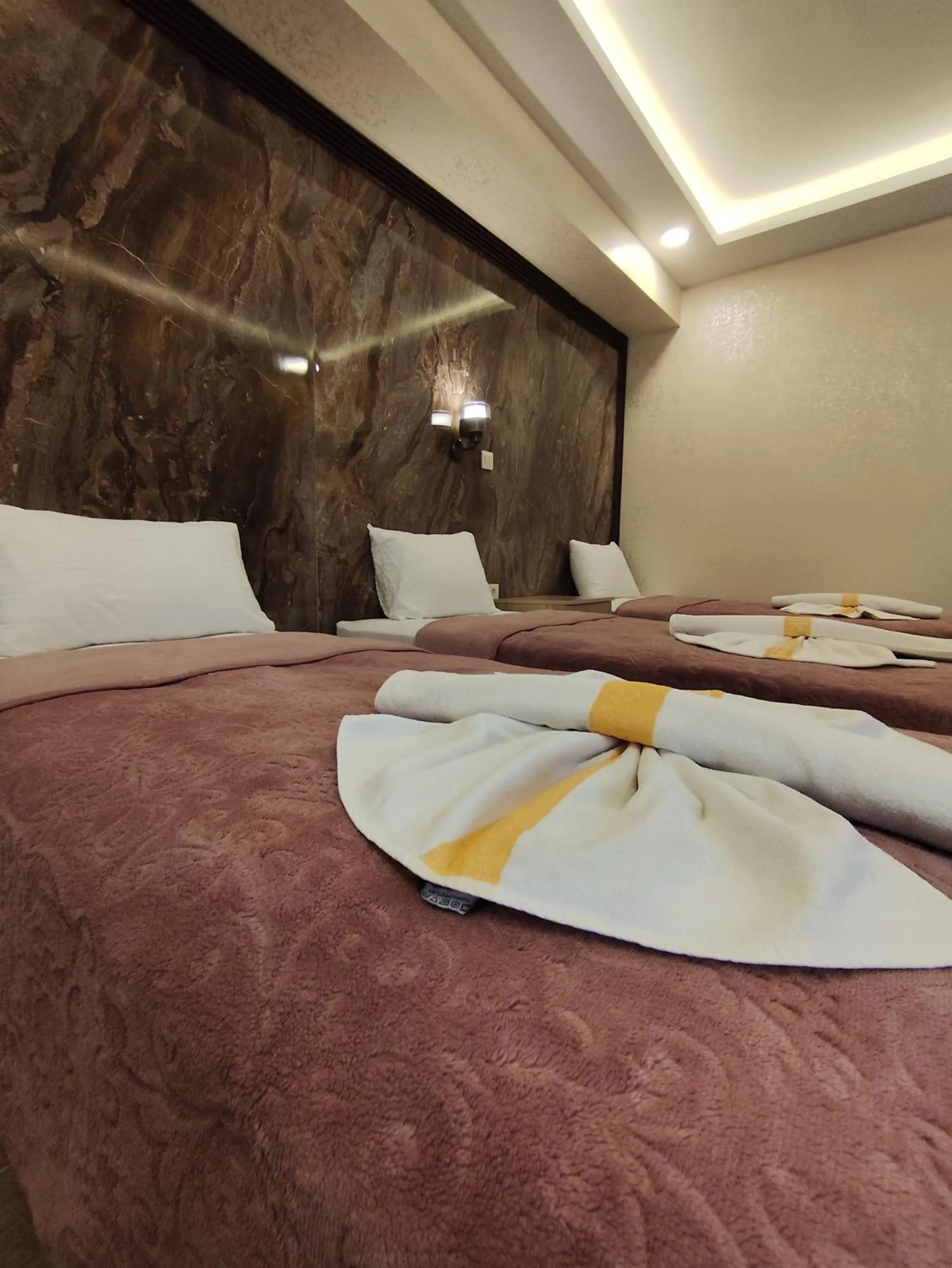 Bed in Öz Dünya Hotel