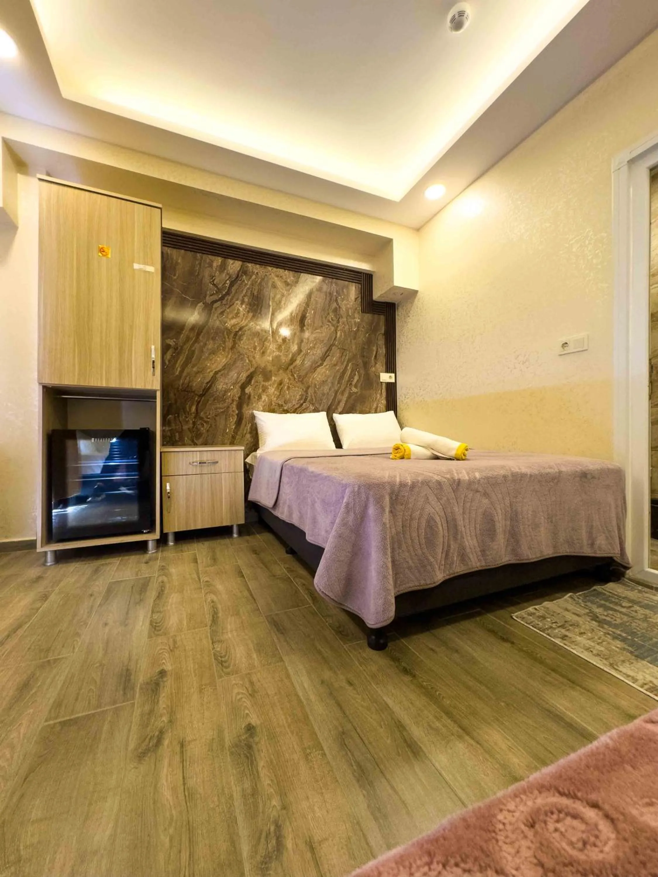 Bed in Öz Dünya Hotel