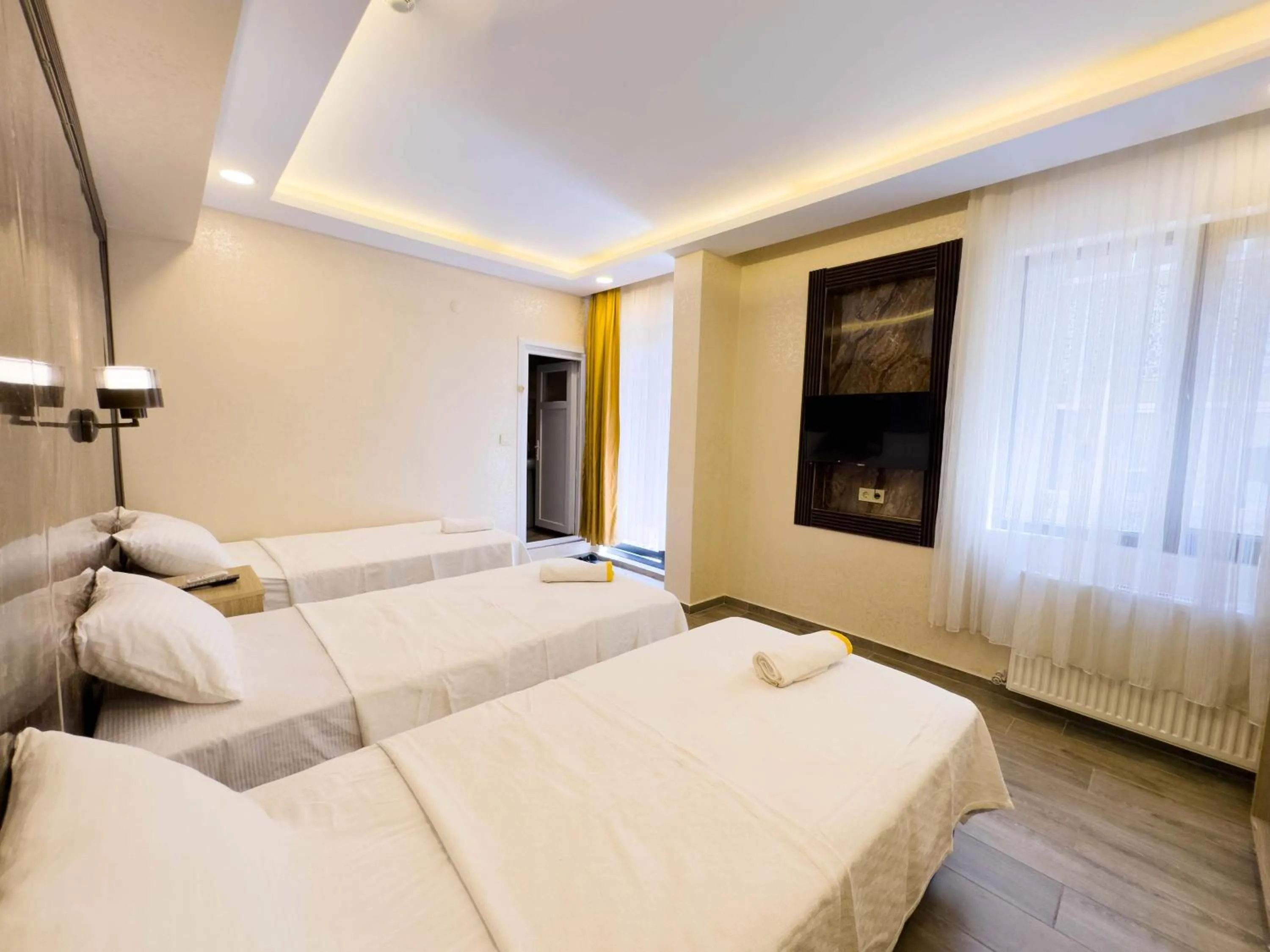 Bed in Öz Dünya Hotel