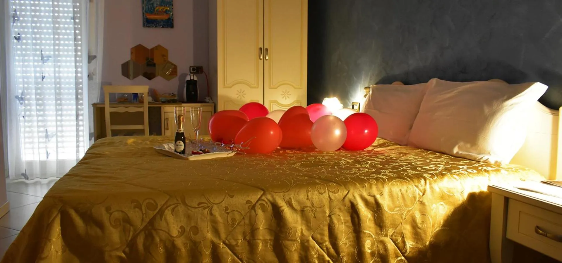 Bedroom, Bed in B&B Arcobaleno