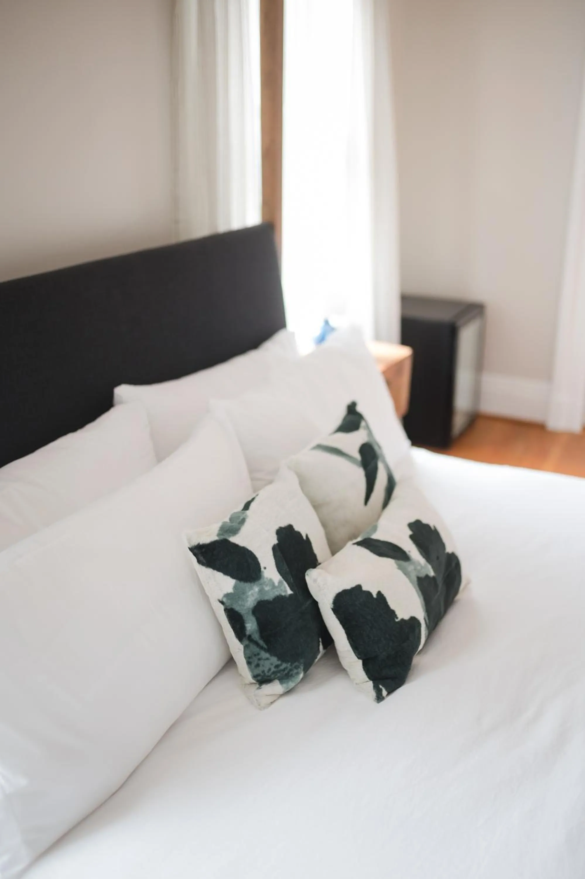 Bed in Canandaigua Guesthouse