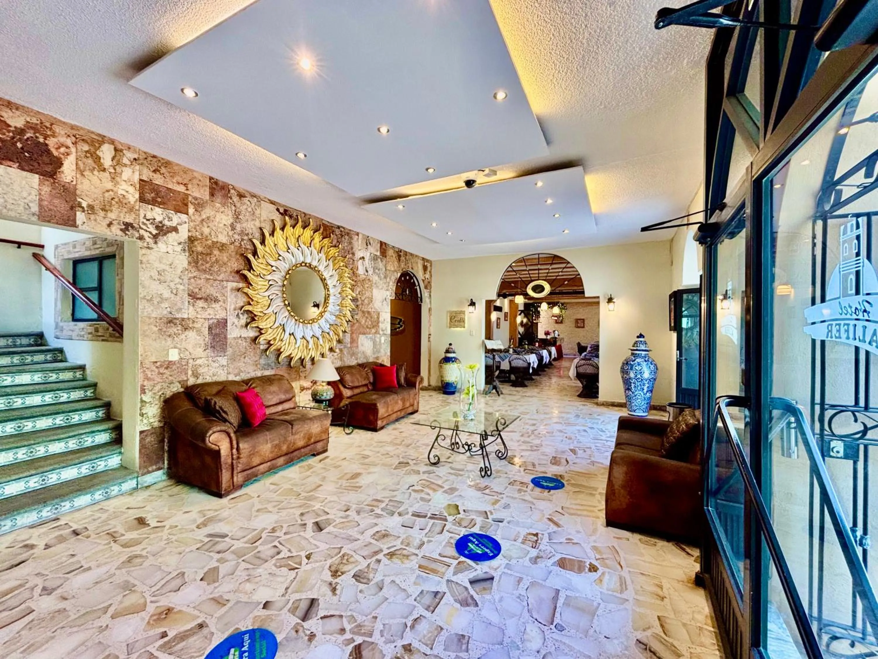 Living room in Hotel Alifer