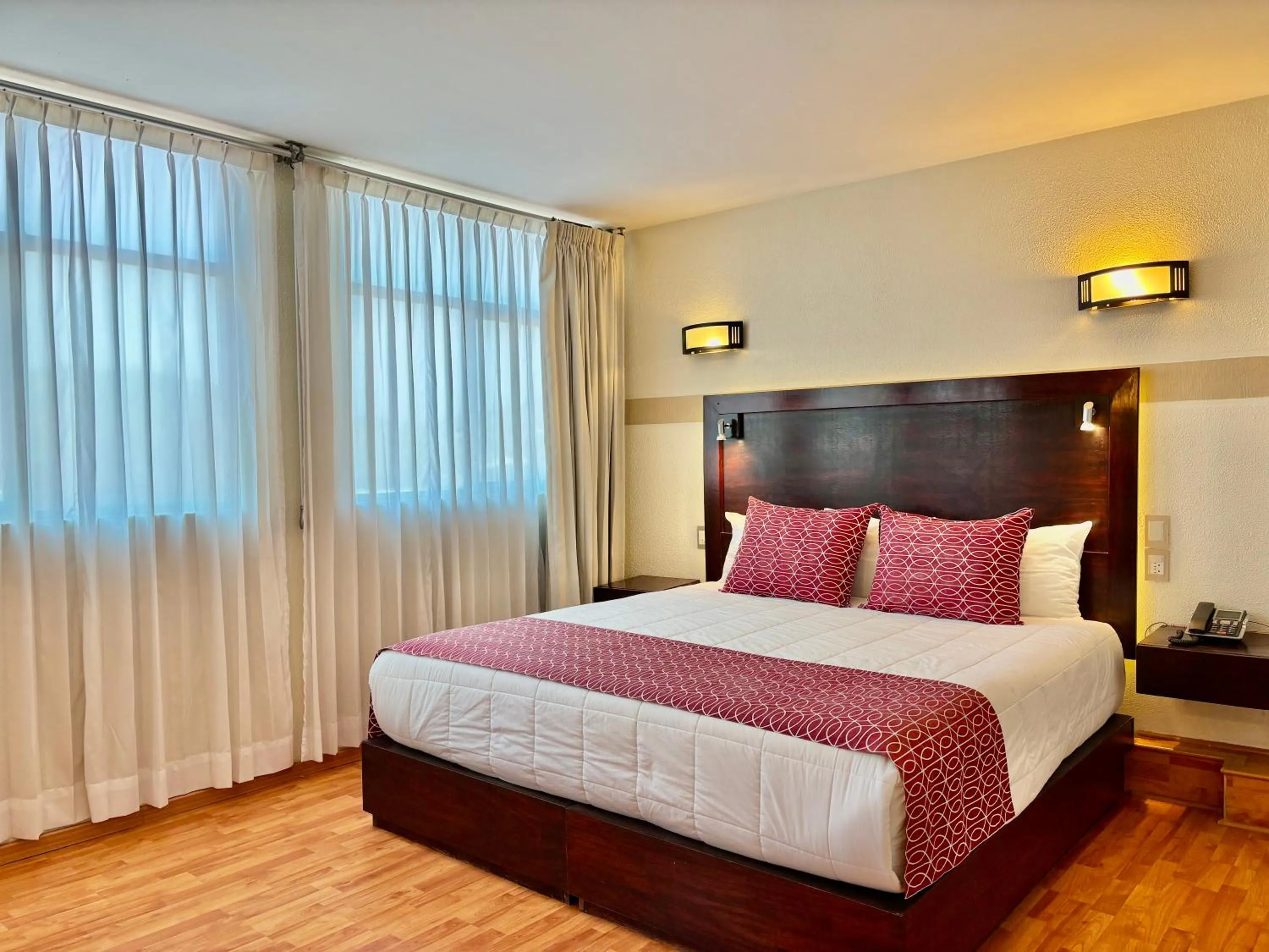 Bed in Hotel Alifer