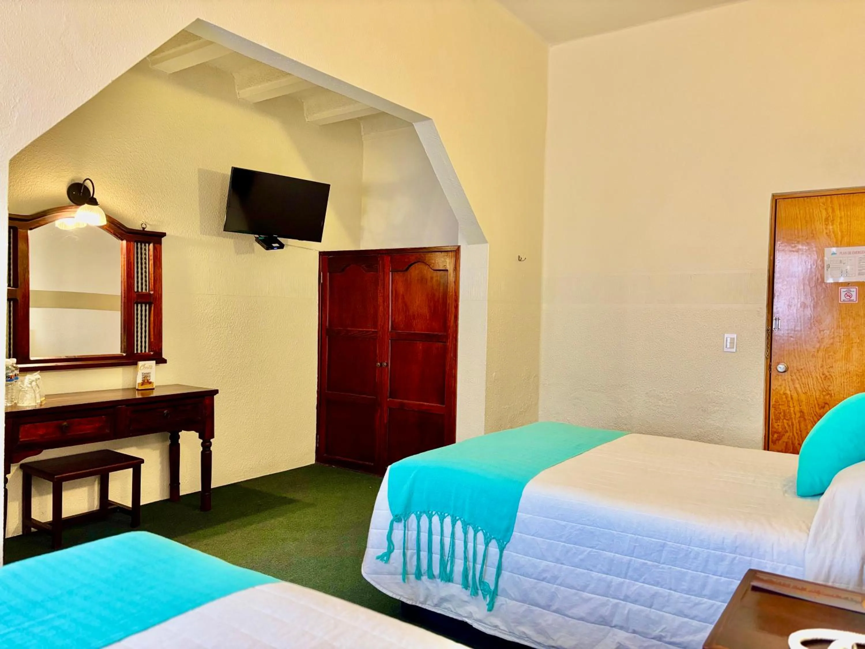Bed in Hotel Alifer