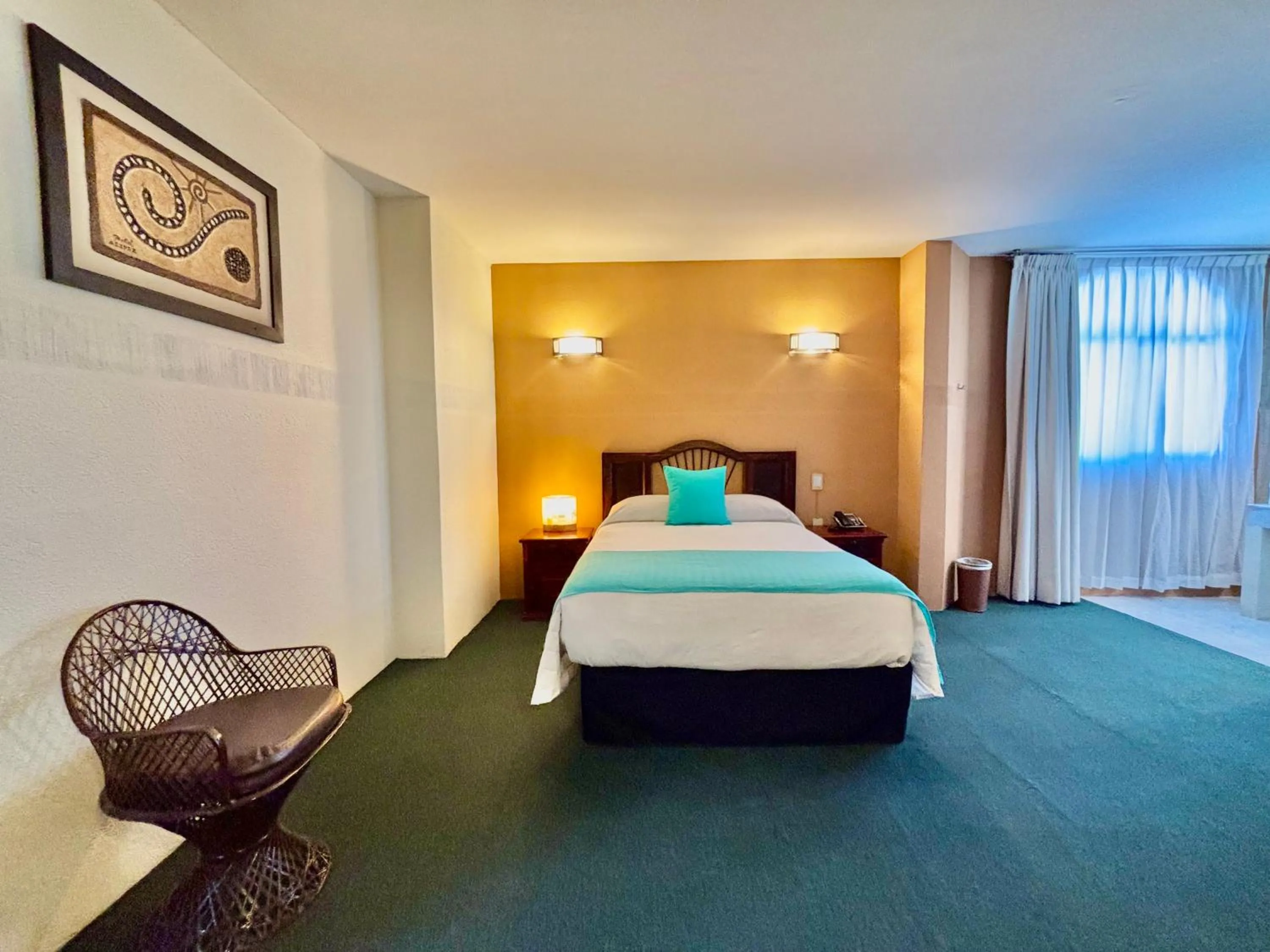 Bed in Hotel Alifer