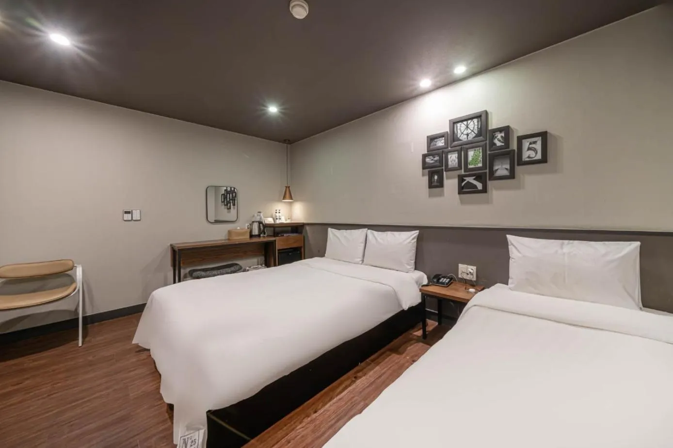 Bed in No 25 Hotel Gwangan