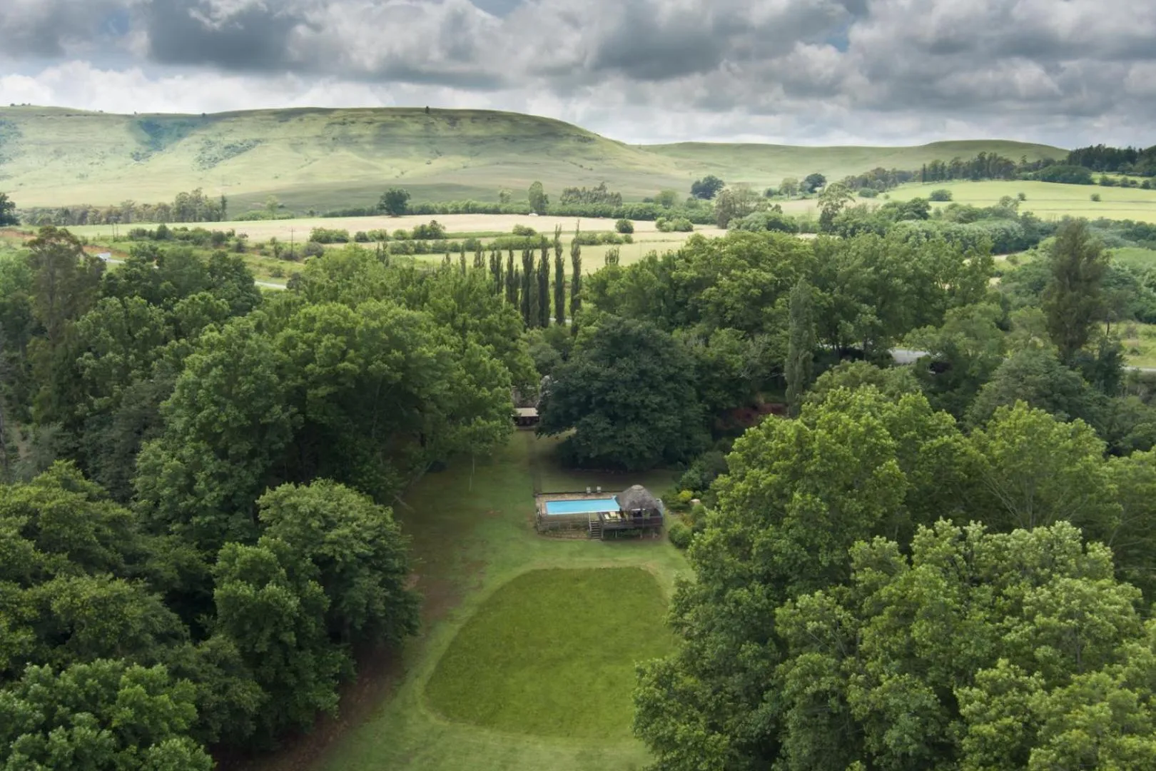Natural landscape in Waterford Manor
