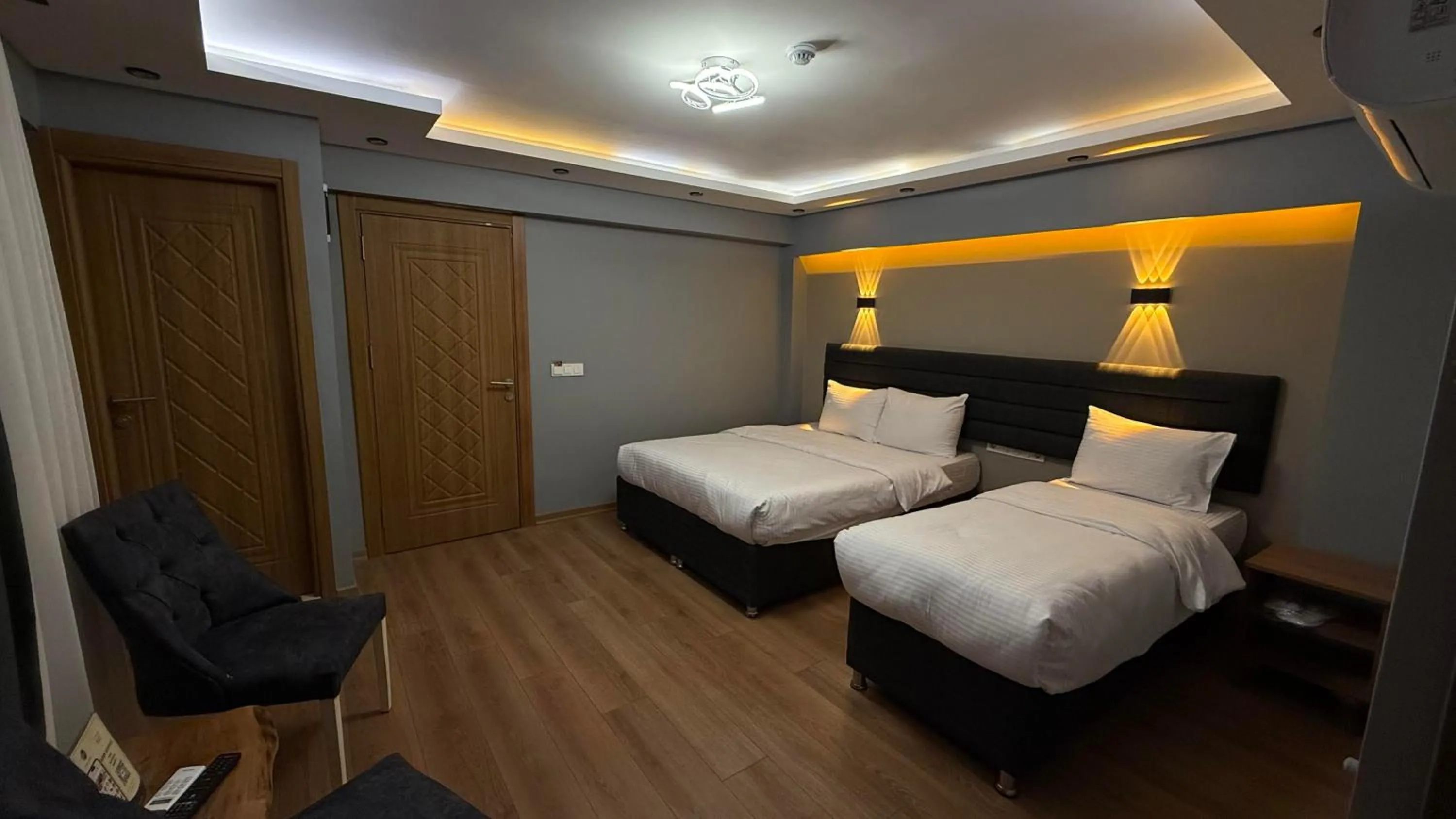 Bed in Mamma Marya Hotel