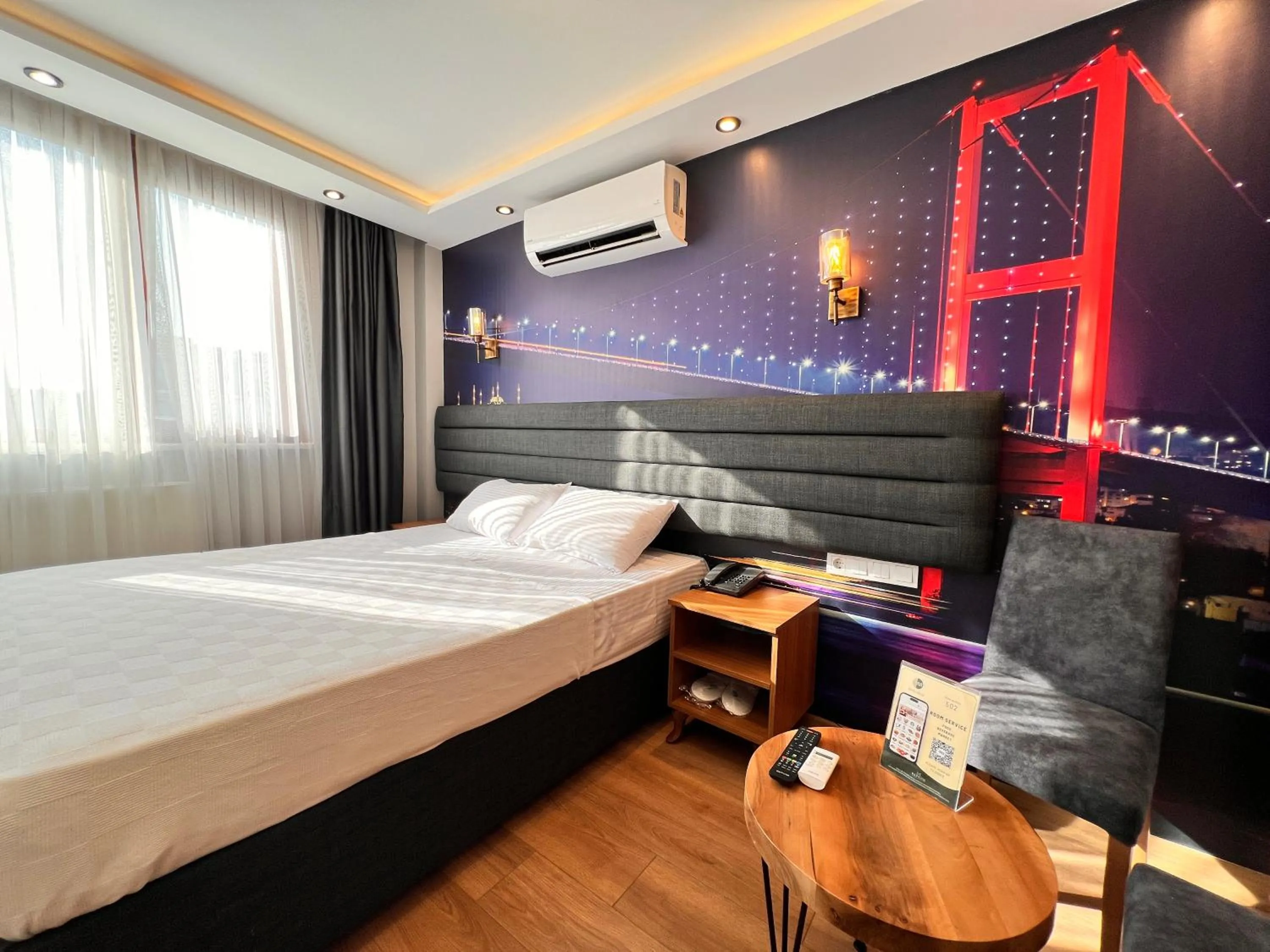 Bed in Mamma Marya Hotel