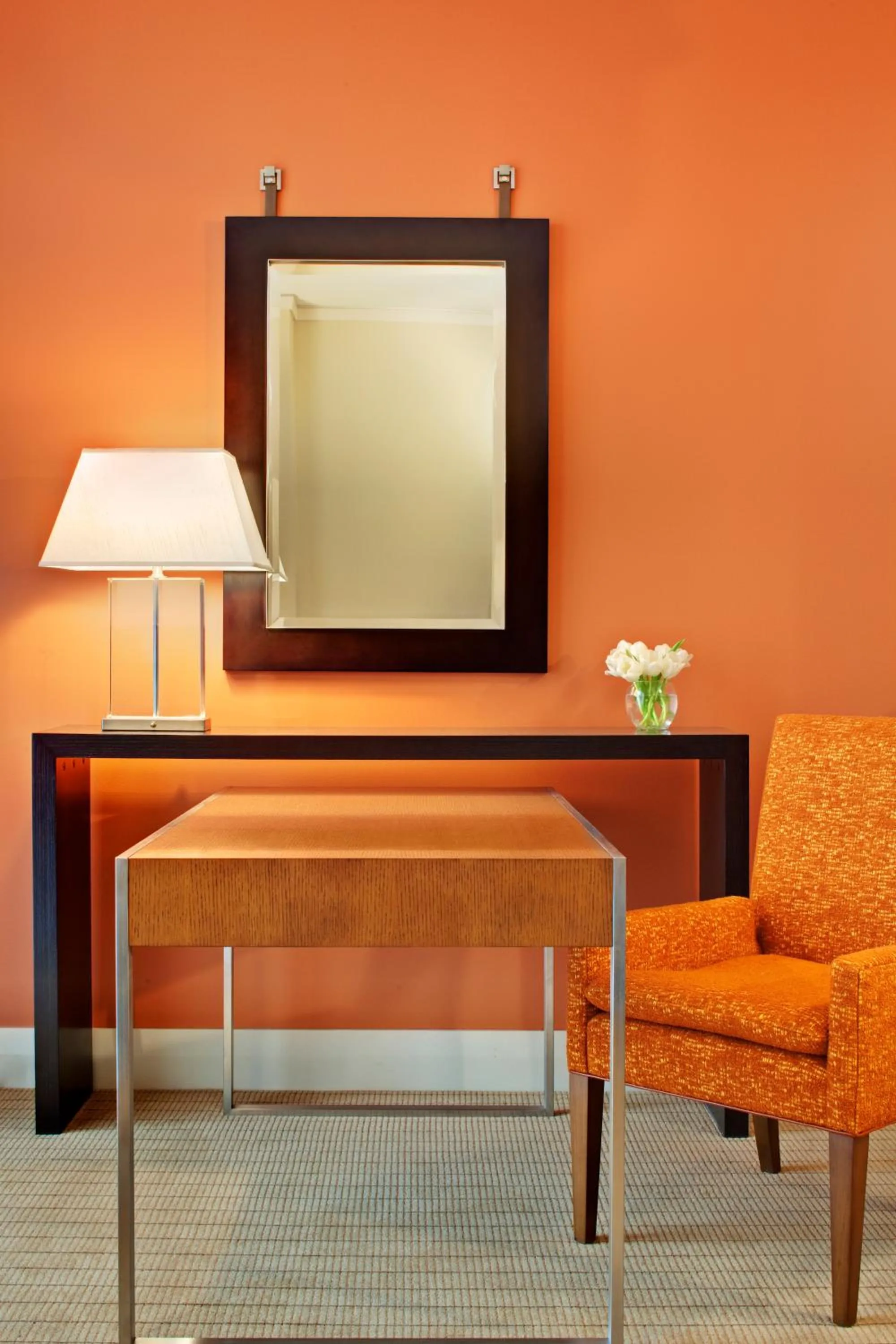 Seating area in Fairmont Pittsburgh