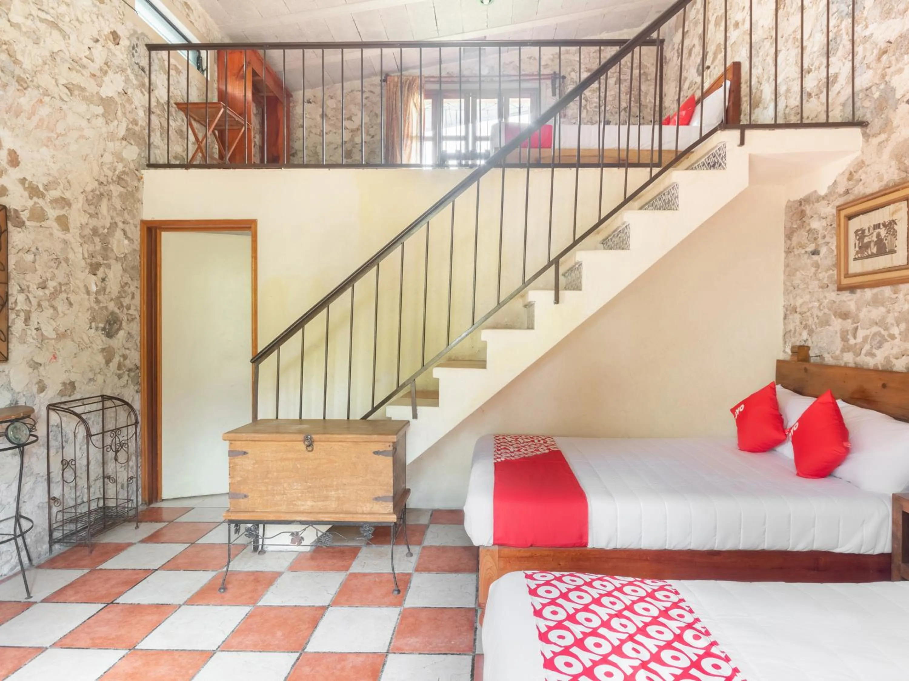 Bedroom in Rancho Hotel El Carmen
