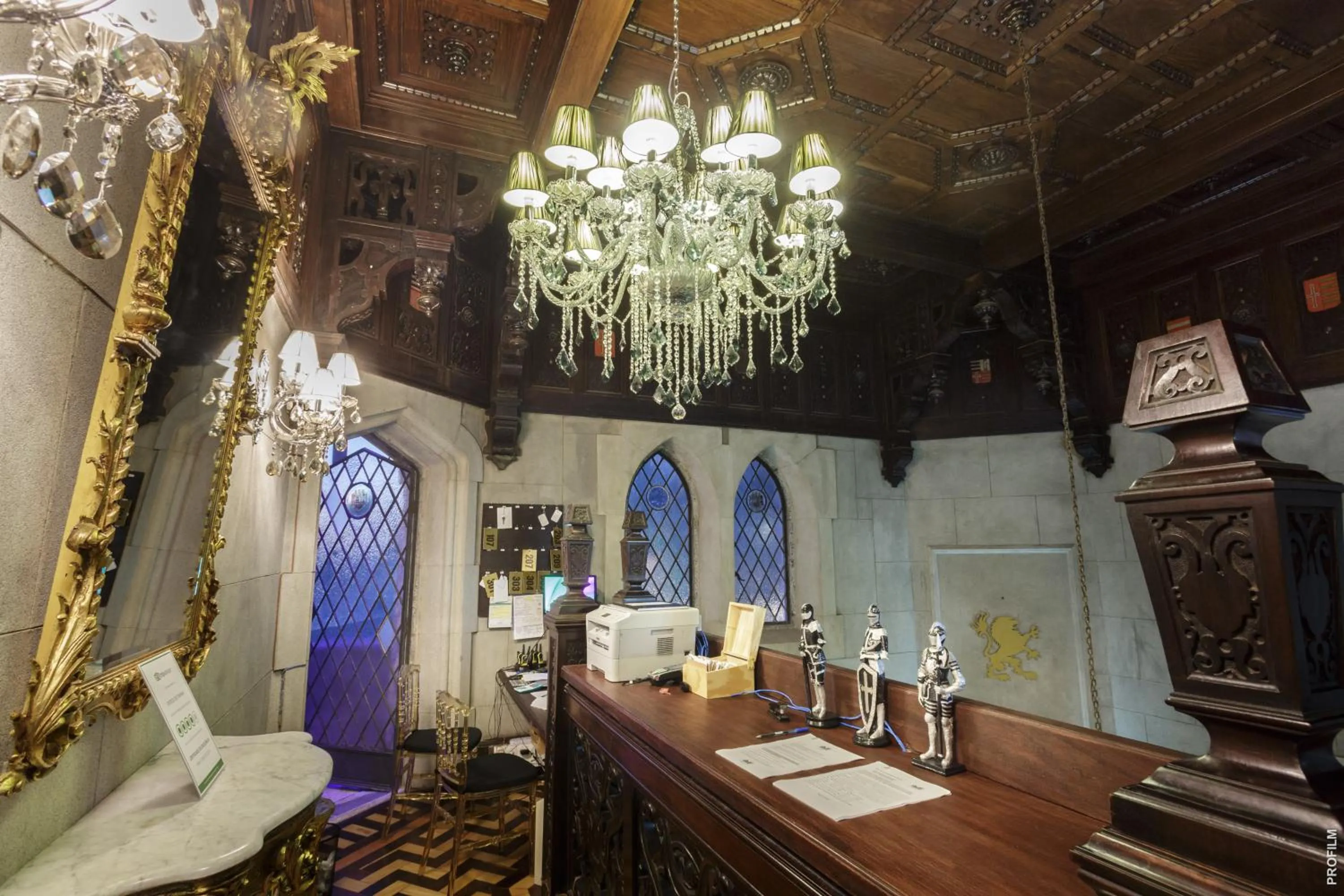 Lobby or reception in Castelo de Itaipava - Hotel, Eventos e Gastronomia