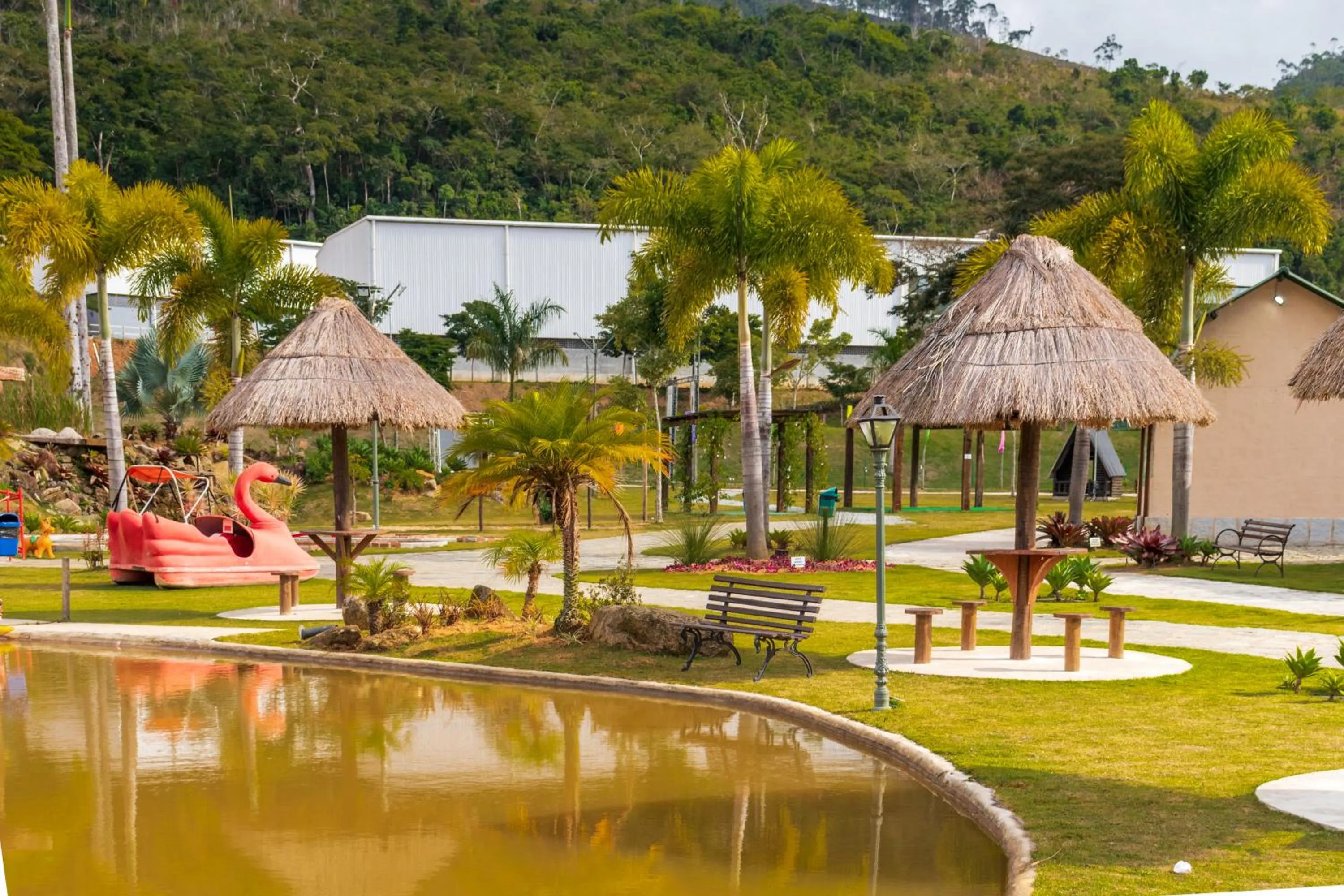 Garden view in Castelo de Itaipava - Hotel, Eventos e Gastronomia