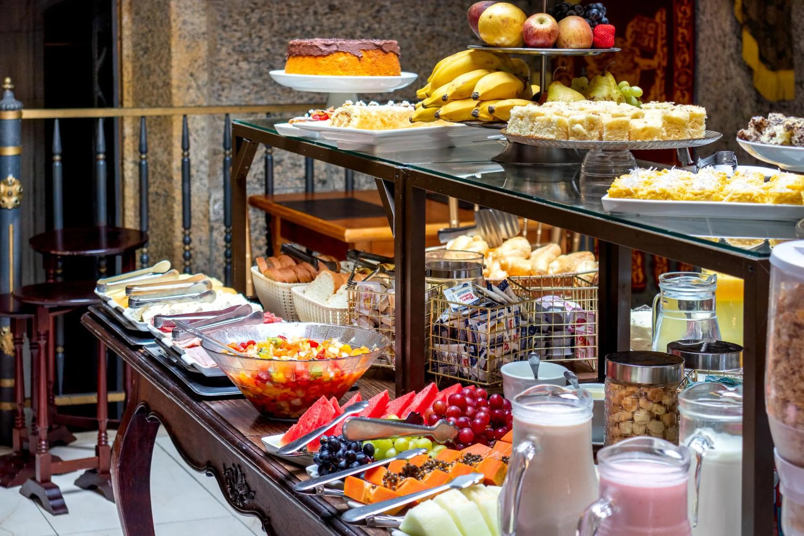 Buffet breakfast in Castelo de Itaipava - Hotel, Eventos e Gastronomia