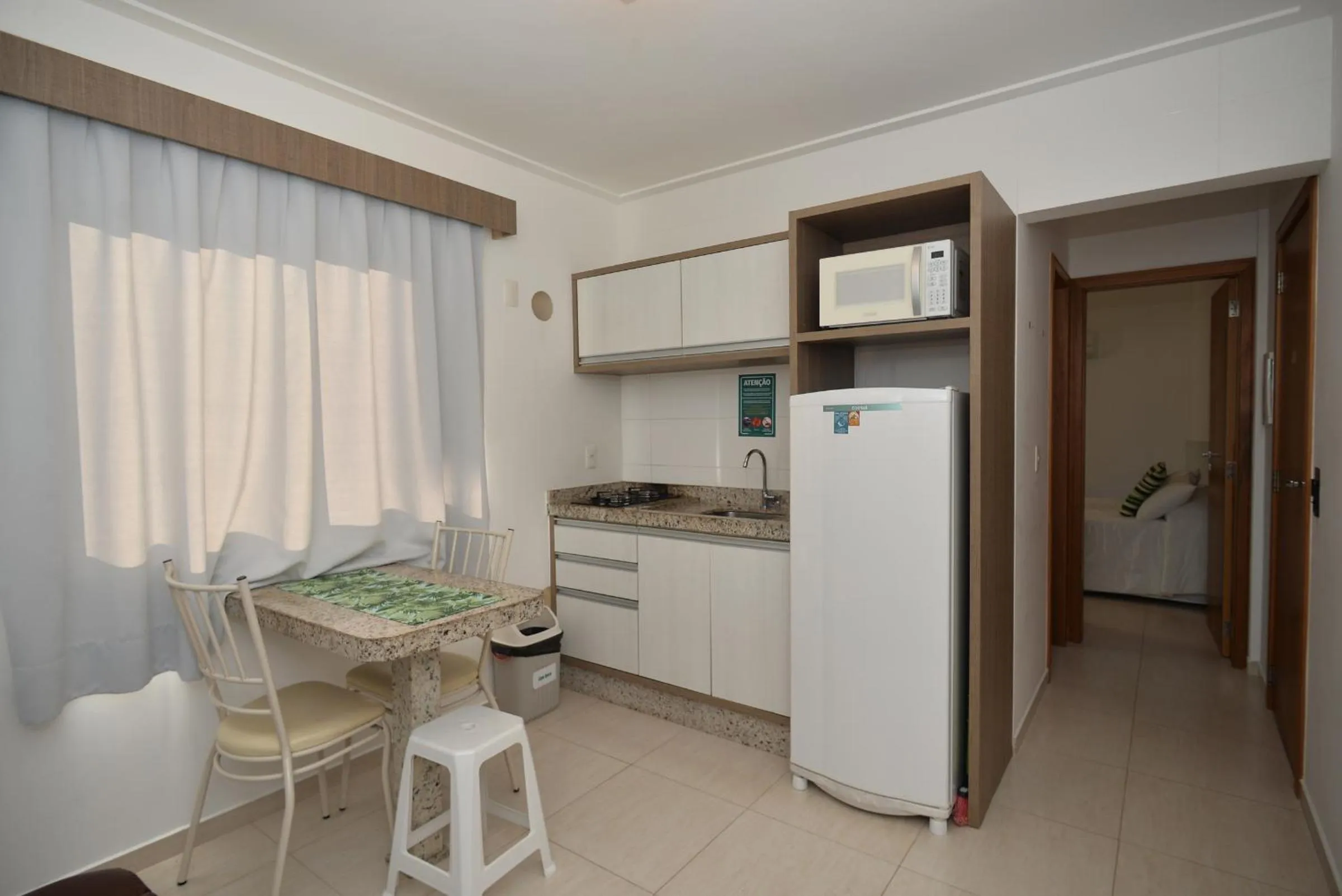 Communal kitchen in Pousada Villa Maciel