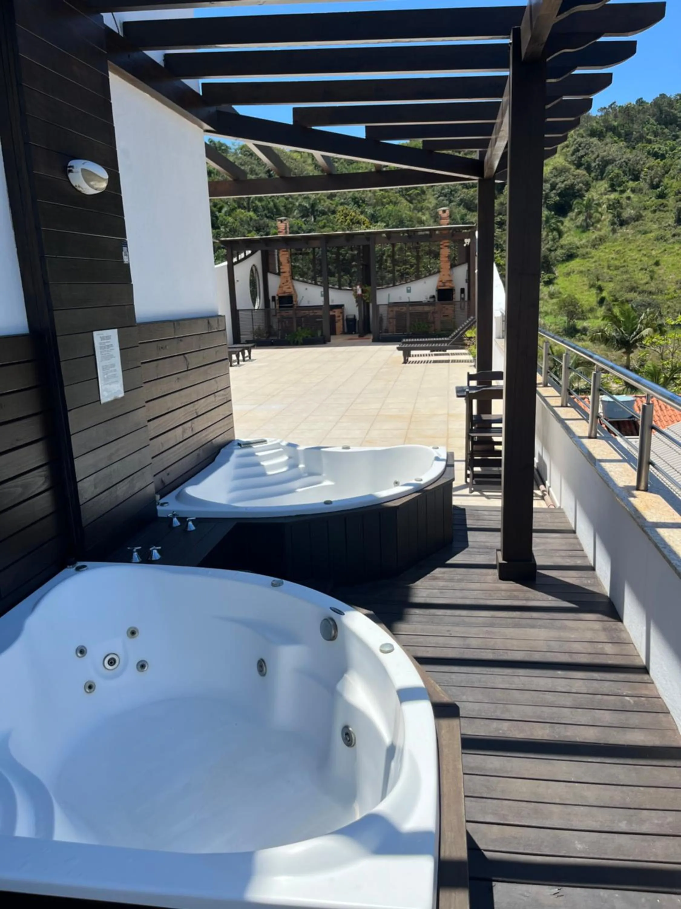 Open Air Bath in Pousada Villa Maciel