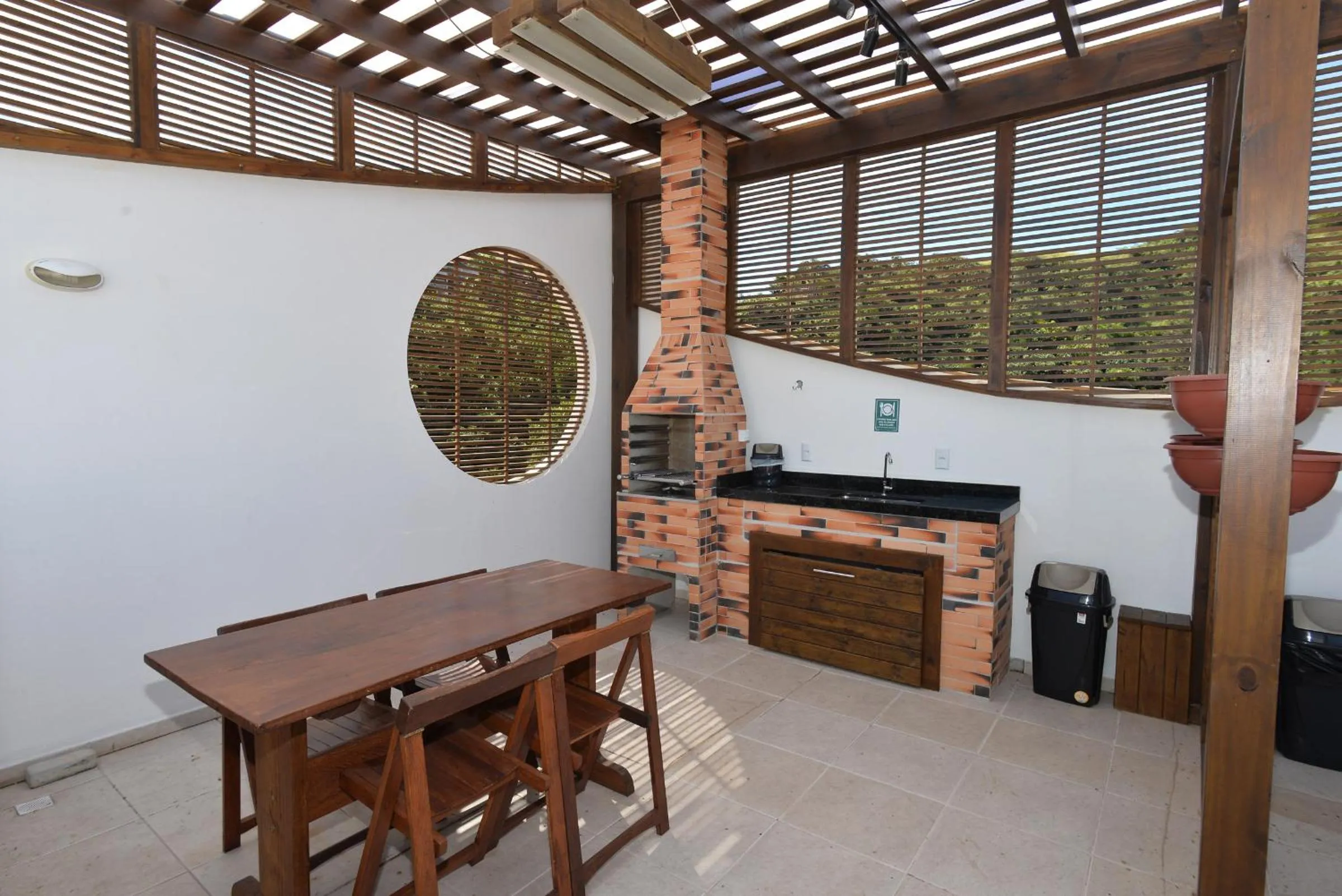 BBQ facilities in Pousada Villa Maciel