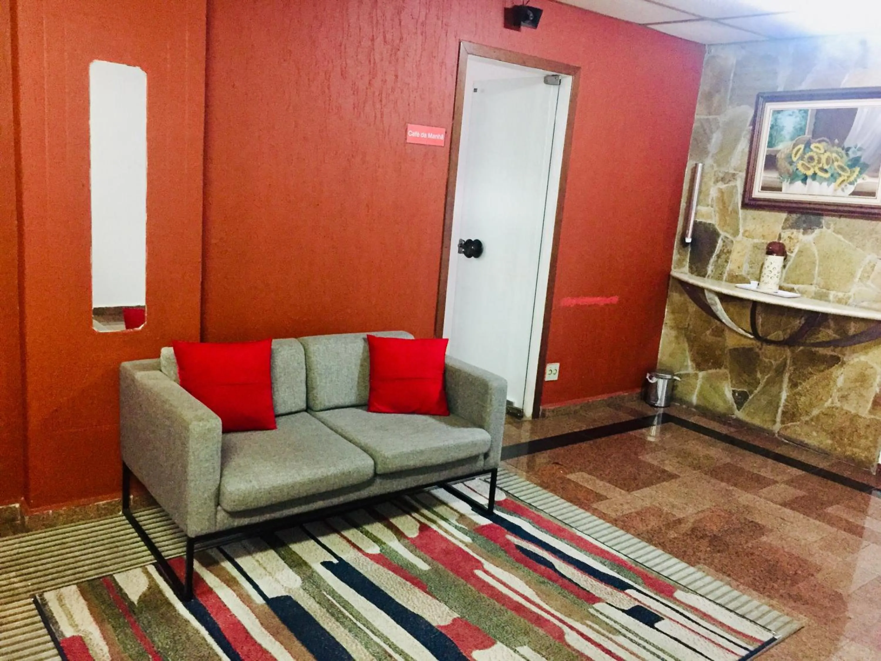 Lobby or reception in Hotel Cambará