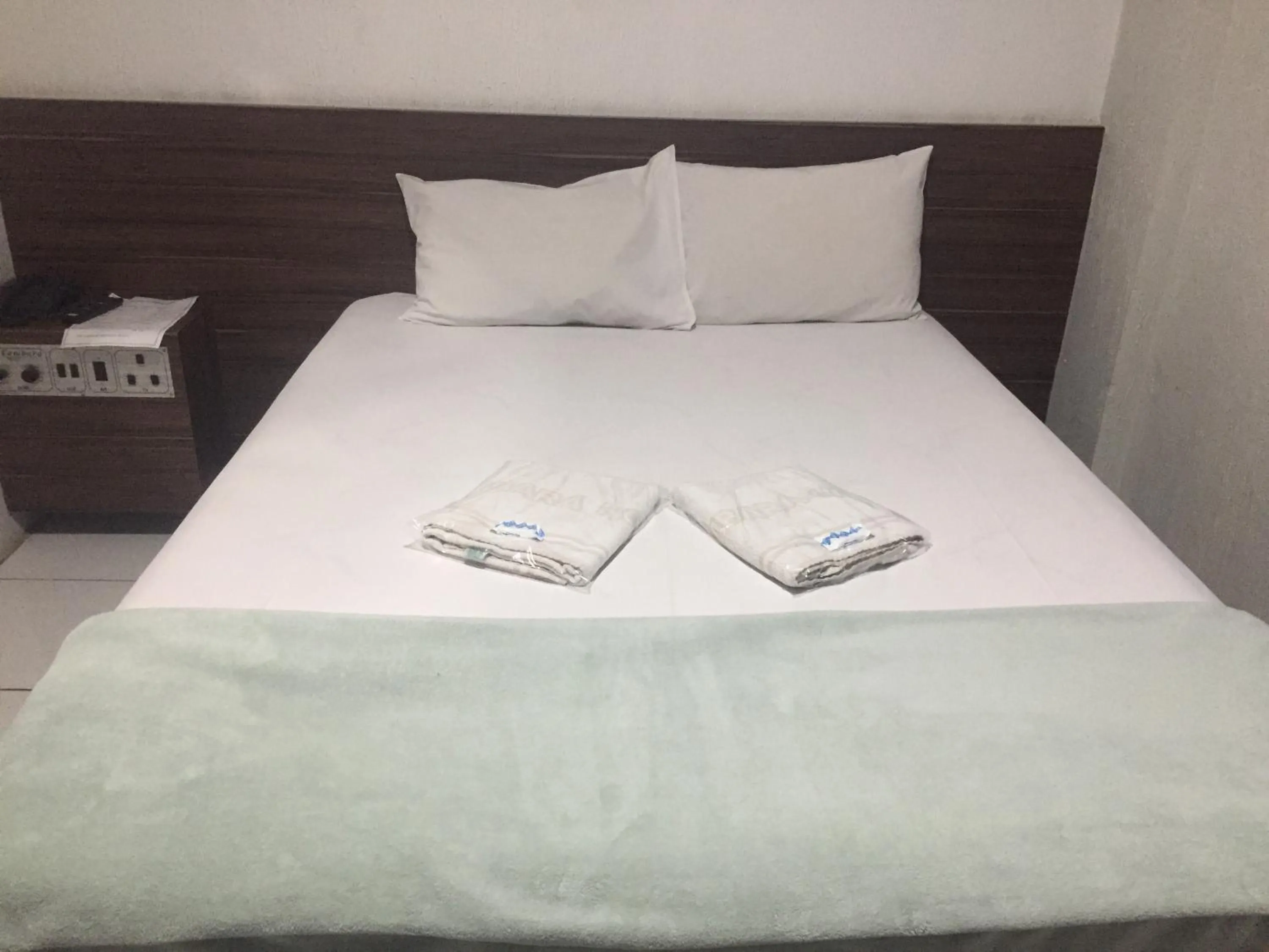 Bed in Hotel Cambará