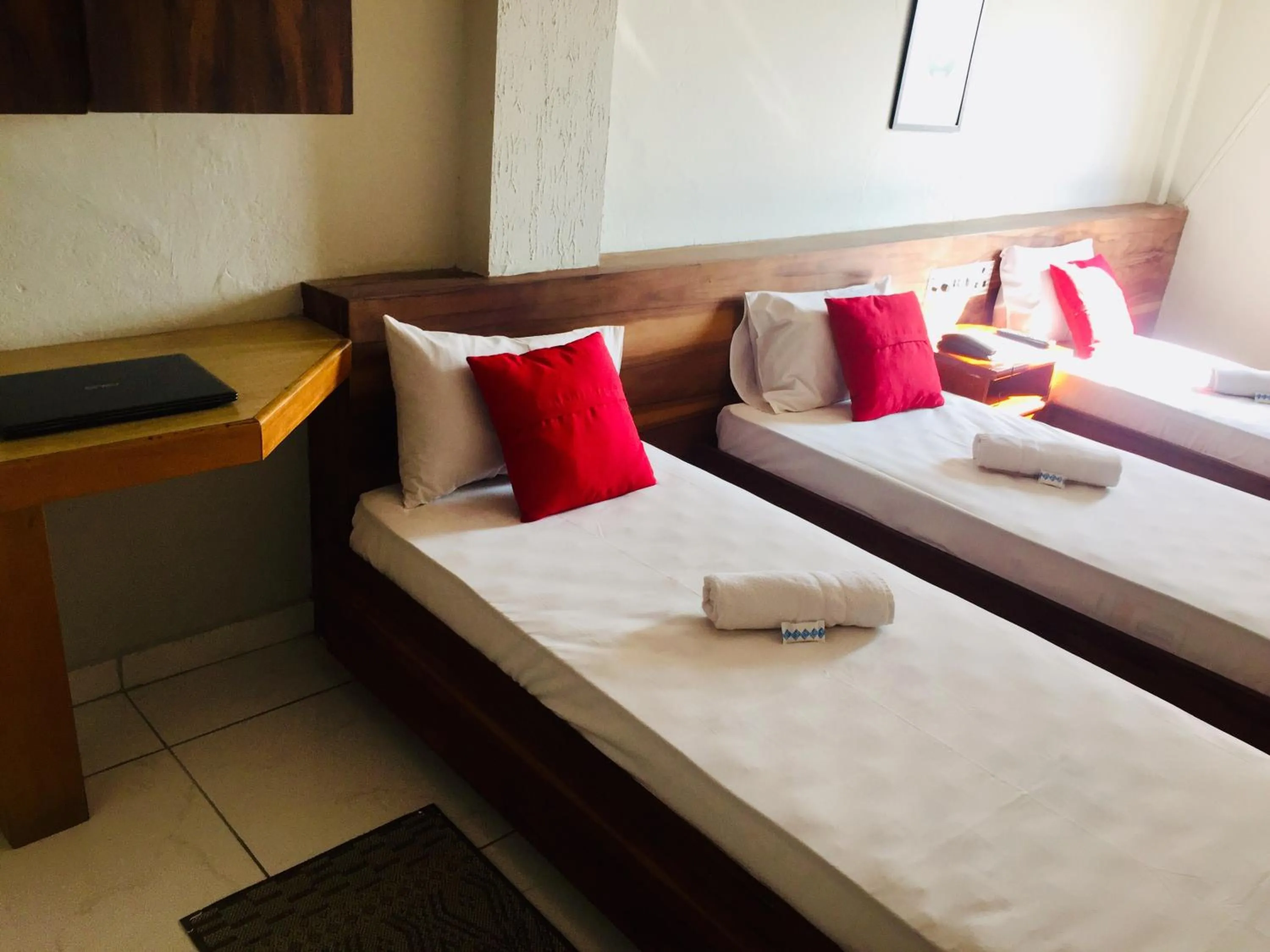 Bed in Hotel Cambará