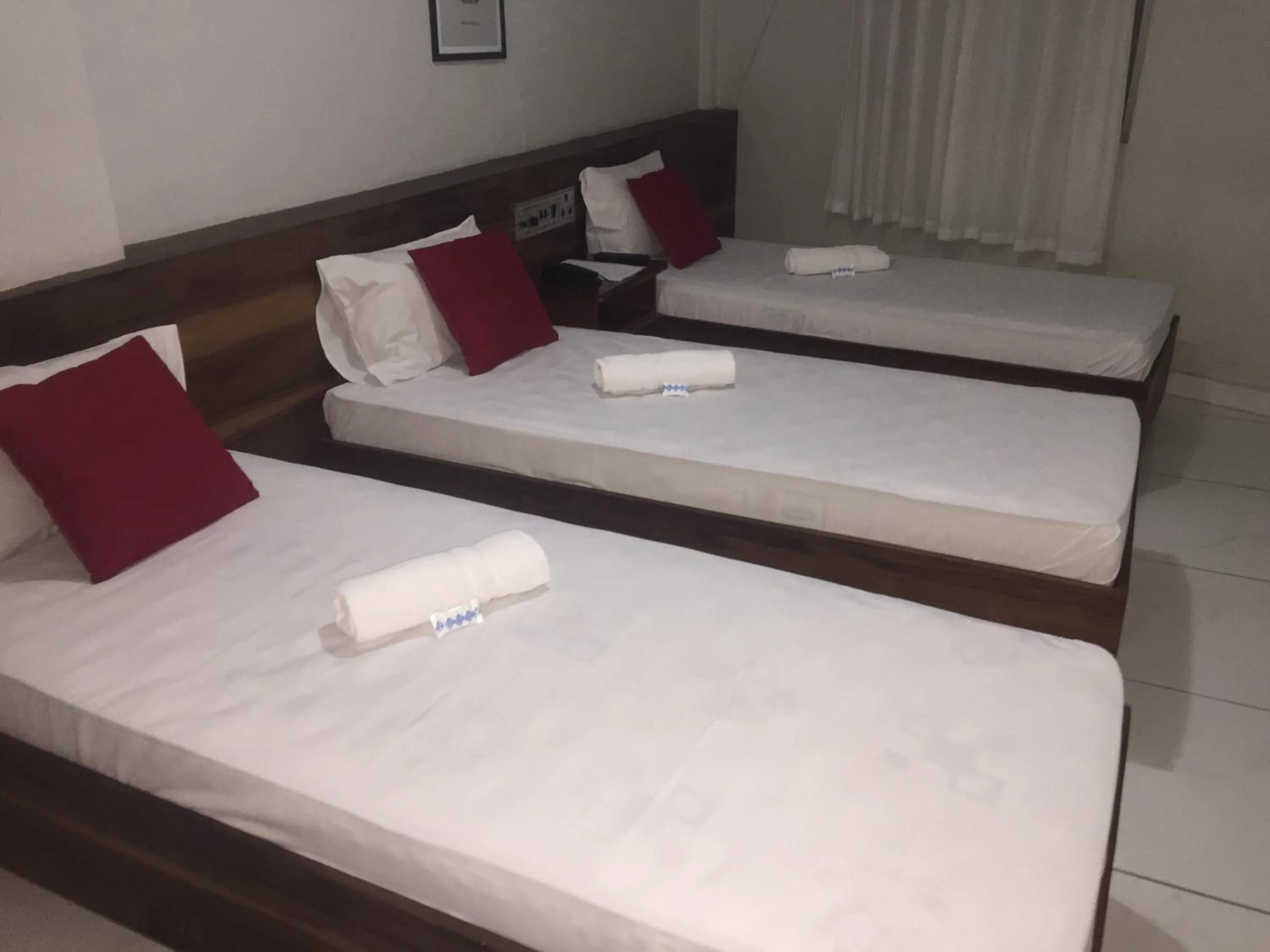 Bed in Hotel Cambará
