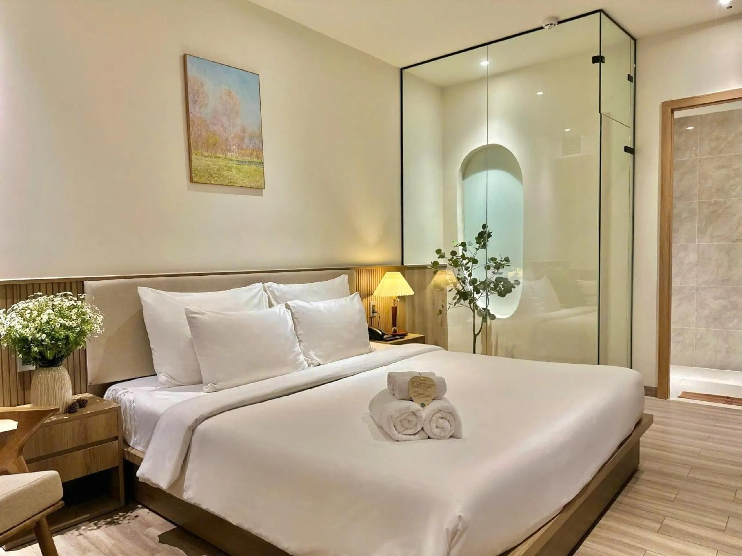 Bedroom, Bed in Túi Ba Gang Central Hotel