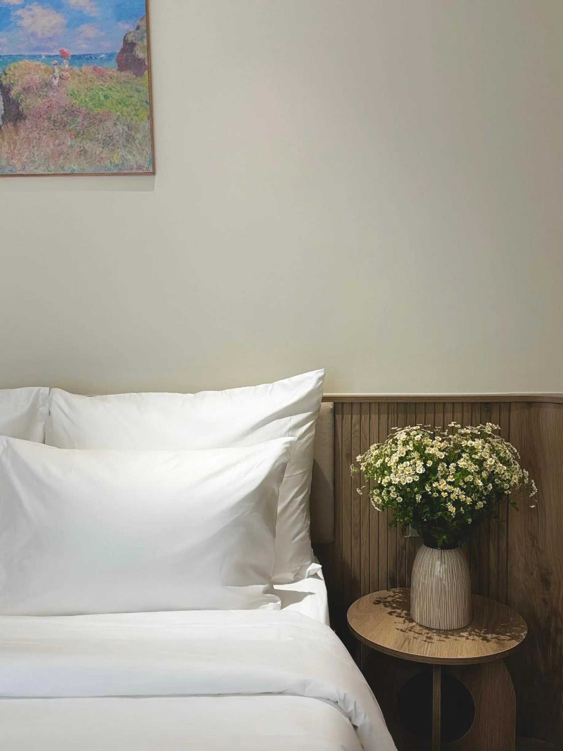 Decorative detail, Bed in Túi Ba Gang Central Hotel