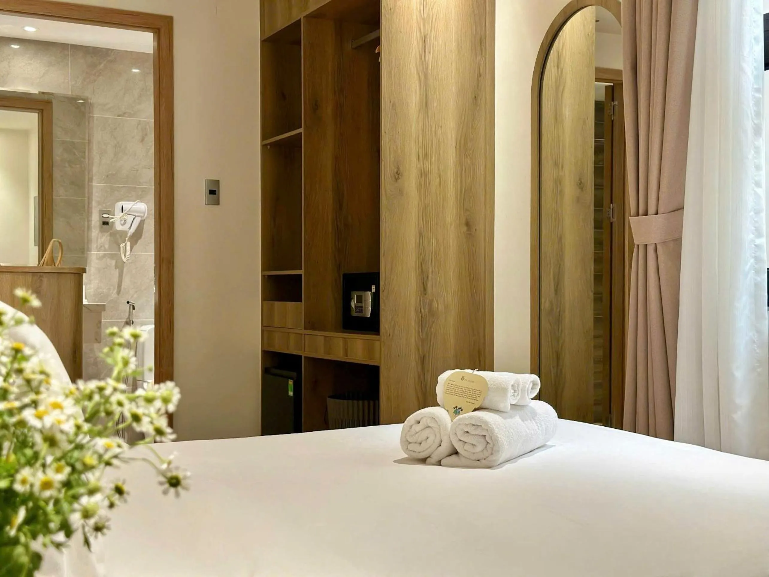 Bedroom, Bed in Túi Ba Gang Central Hotel