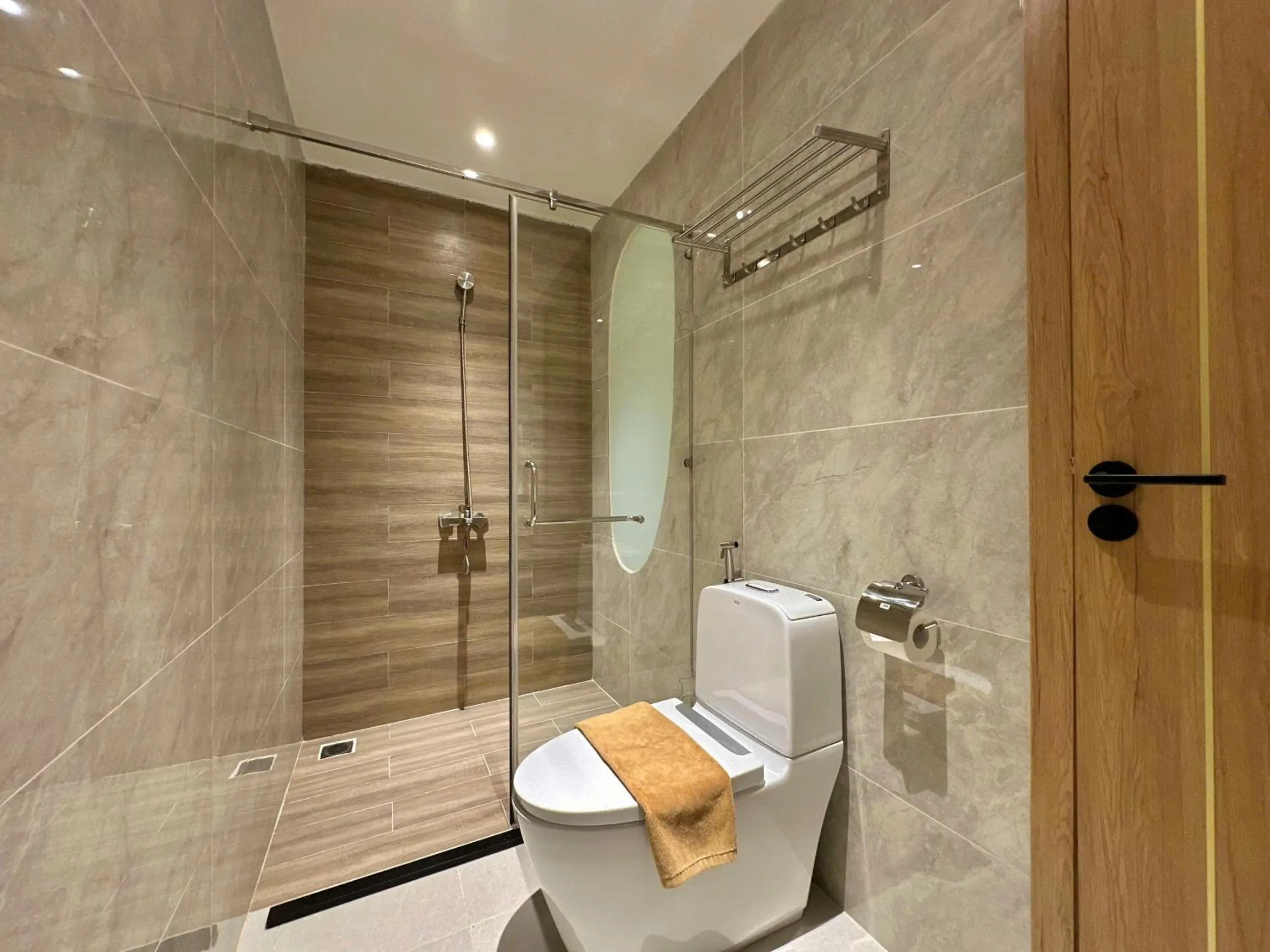 Bathroom in Túi Ba Gang Central Hotel