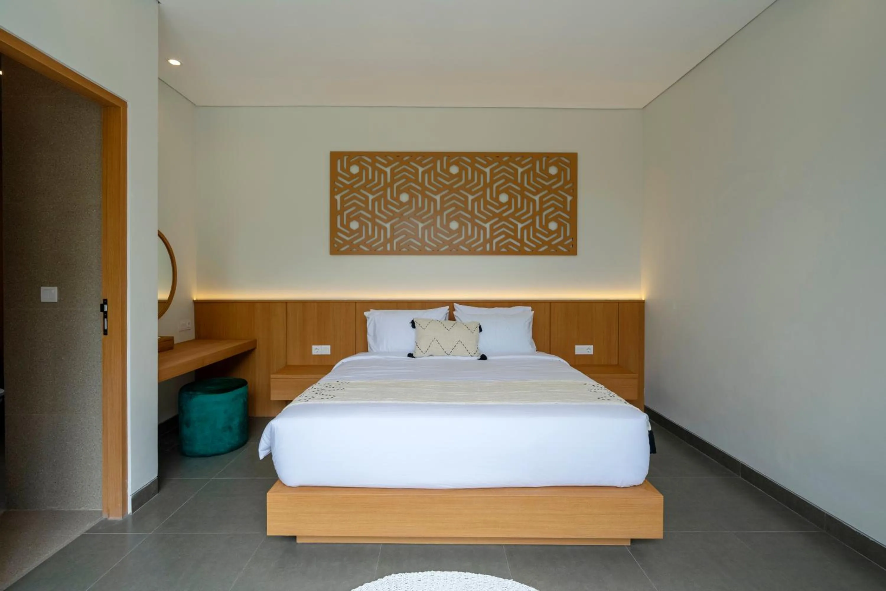 Bed in Villa Talun by GORO