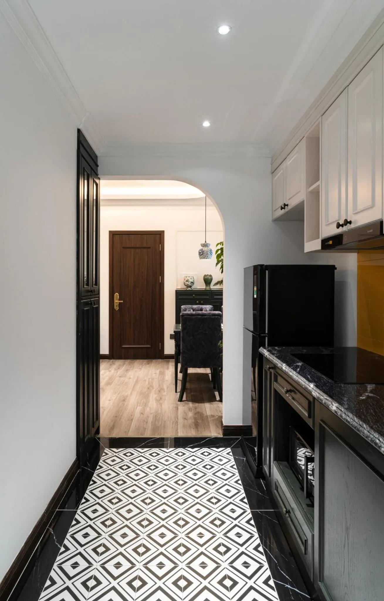 Kitchen or kitchenette in Eli Rina Hotel