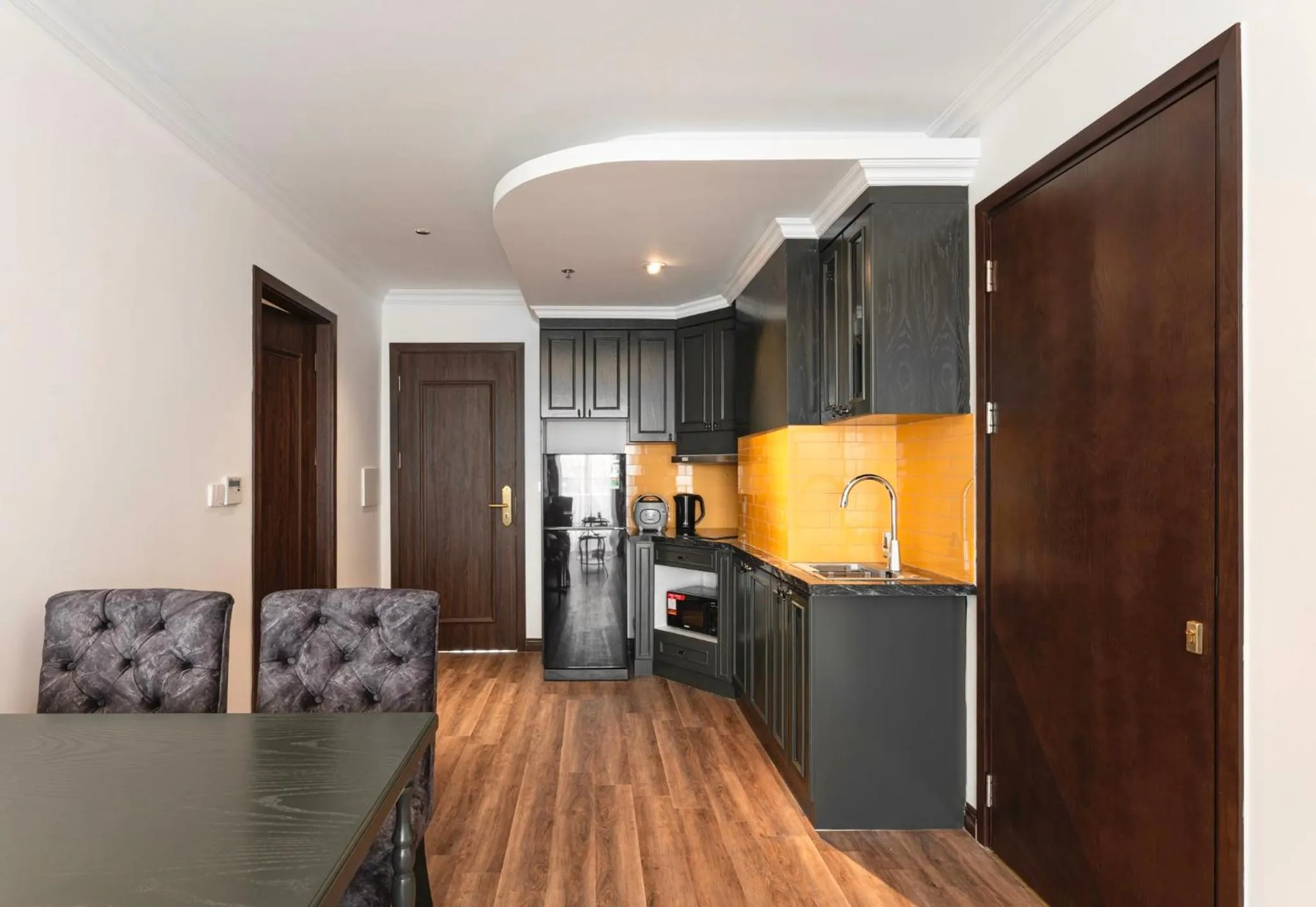 Kitchen or kitchenette in Eli Rina Hotel