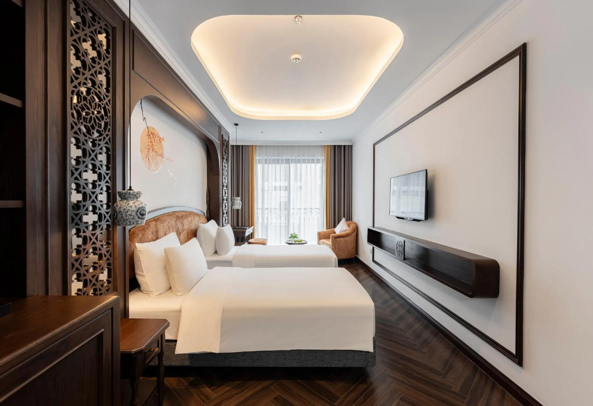 Bed in Eli Rina Hotel