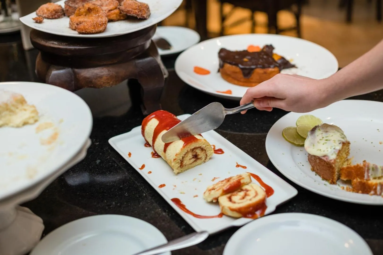 Breakfast in Hotel Bahamas
