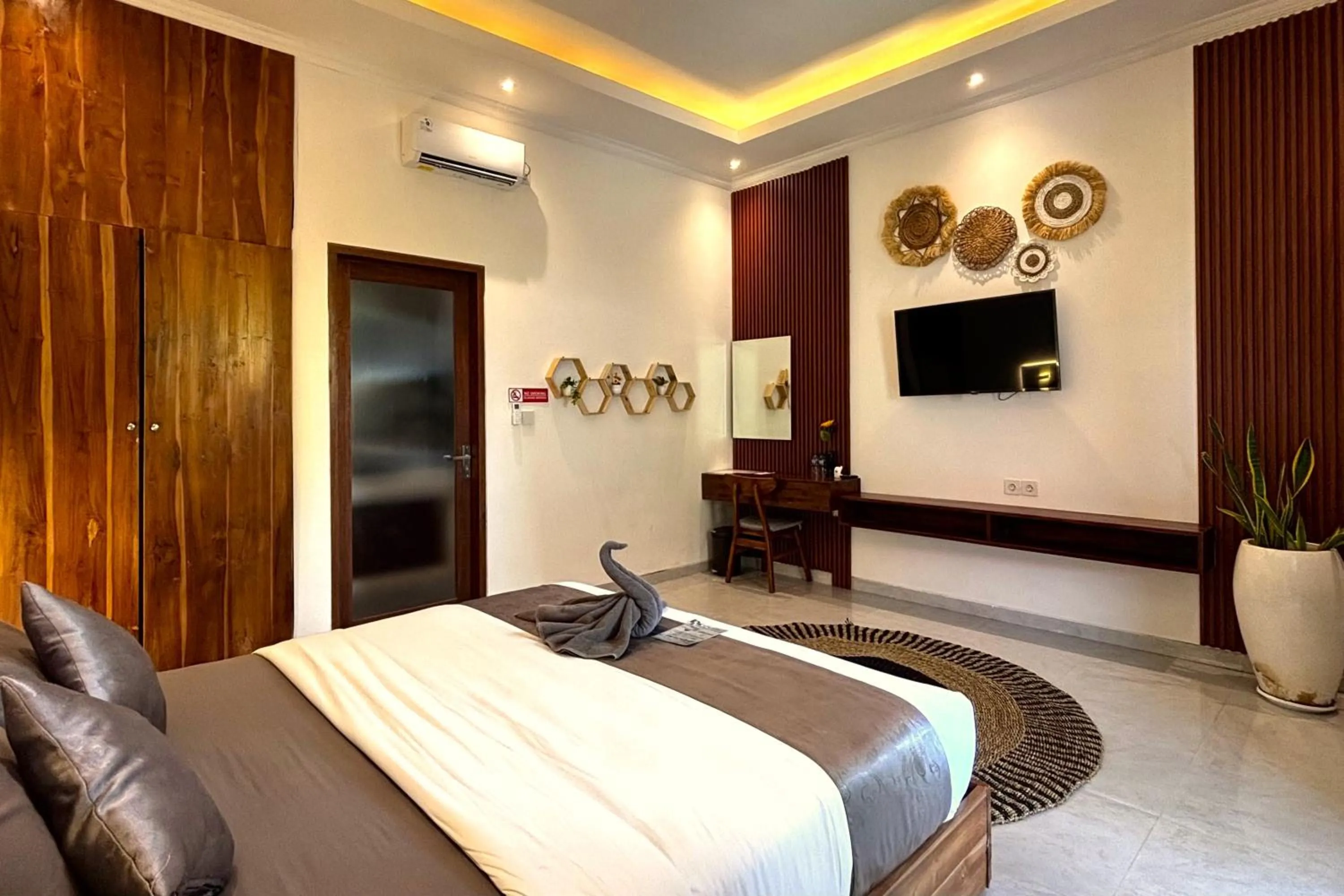 Bed in Bali Bata Canggu Guesthouse