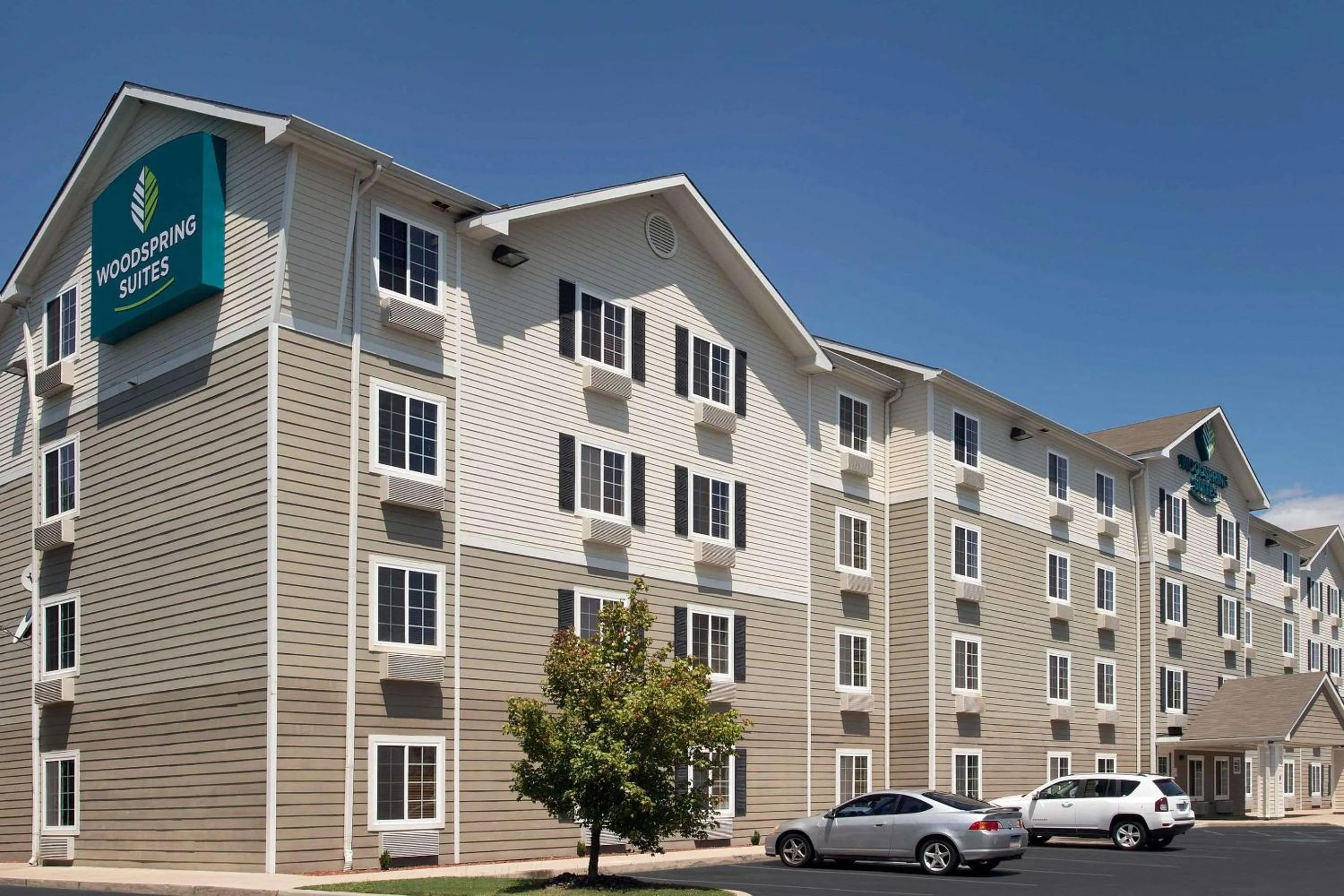 Property building in WoodSpring Suites Augusta Riverwatch