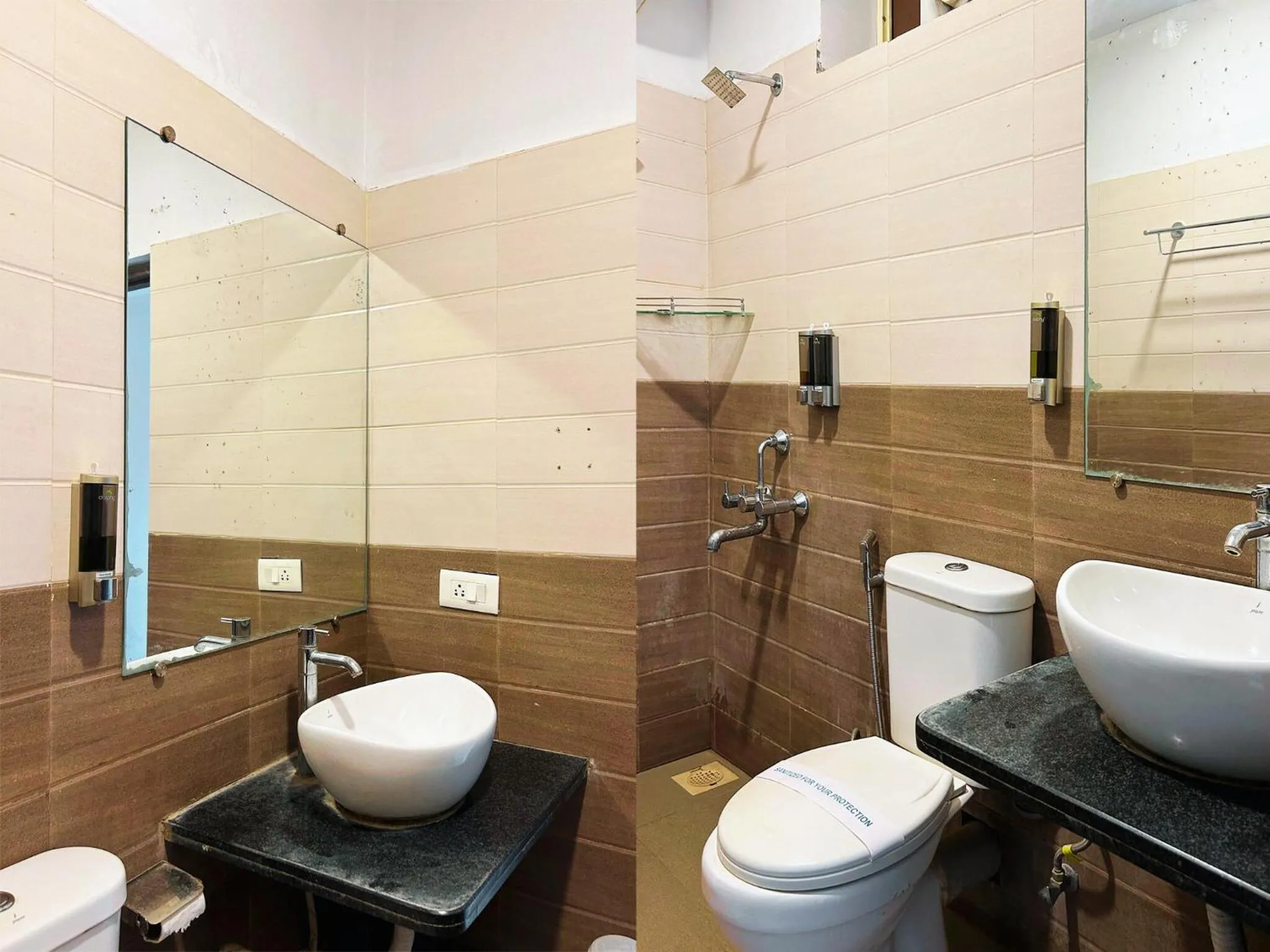 Toilet in Bay Breeze Resorts & Hotels